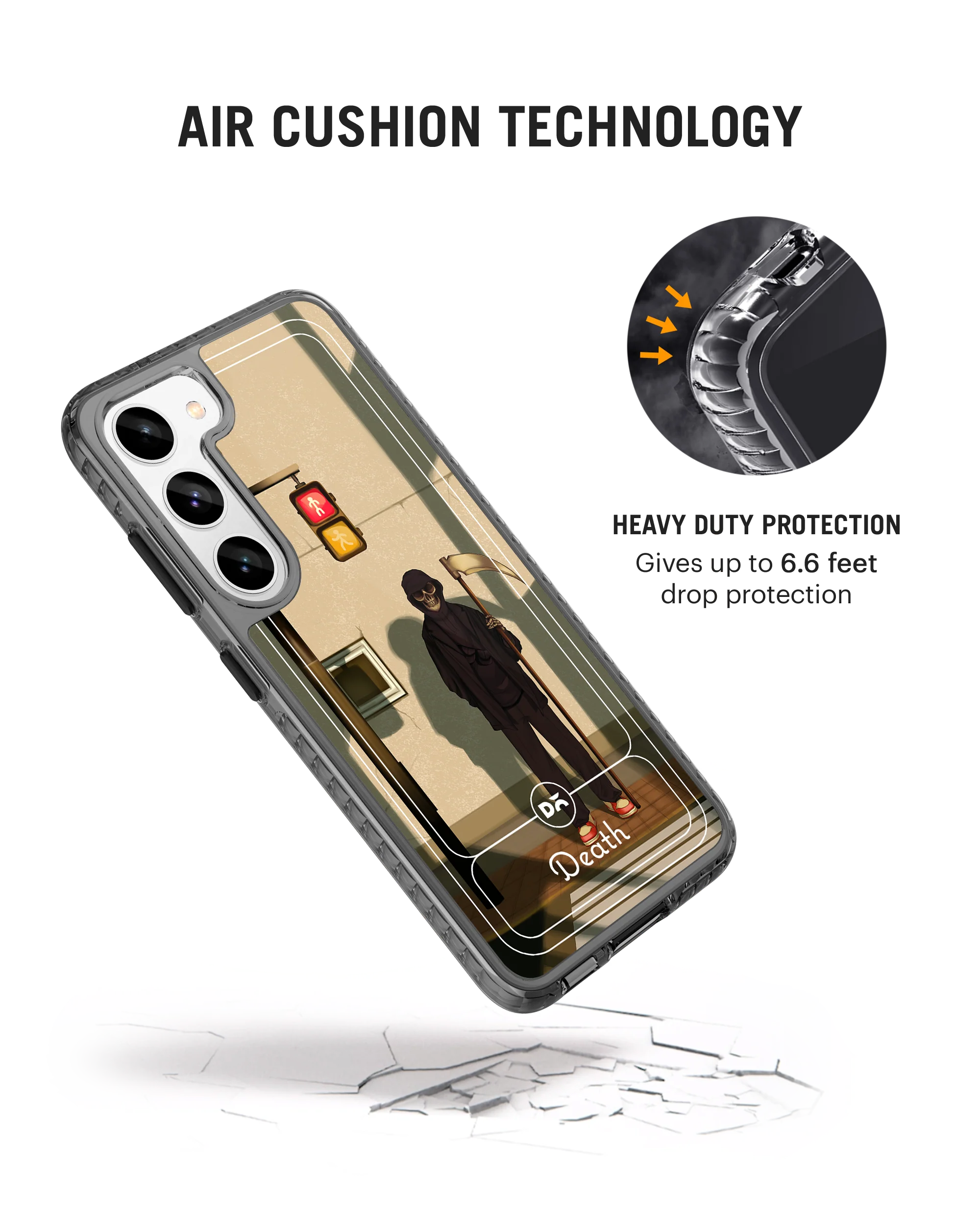 DailyObjects Death Stride 2.0 Case Cover For Samsung Galaxy S23 Plus - Image 2