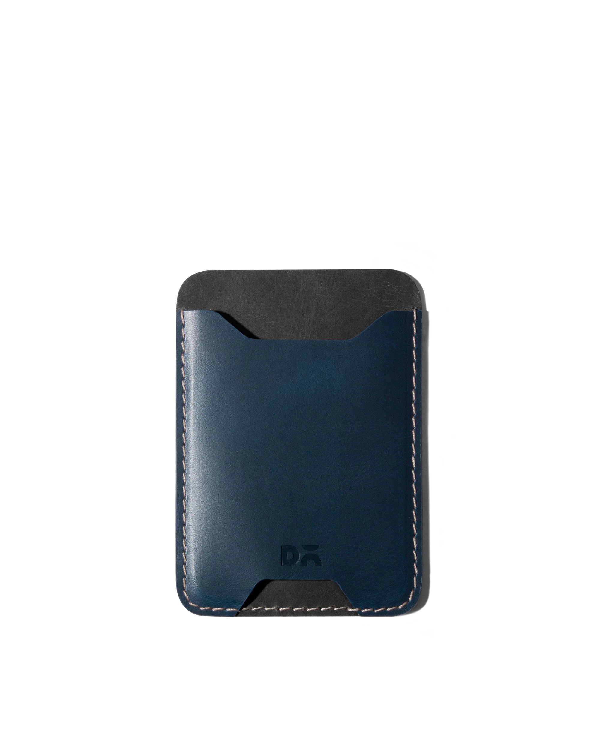 Deep Navy CardSafe Leather Phone Wallet - Image 3