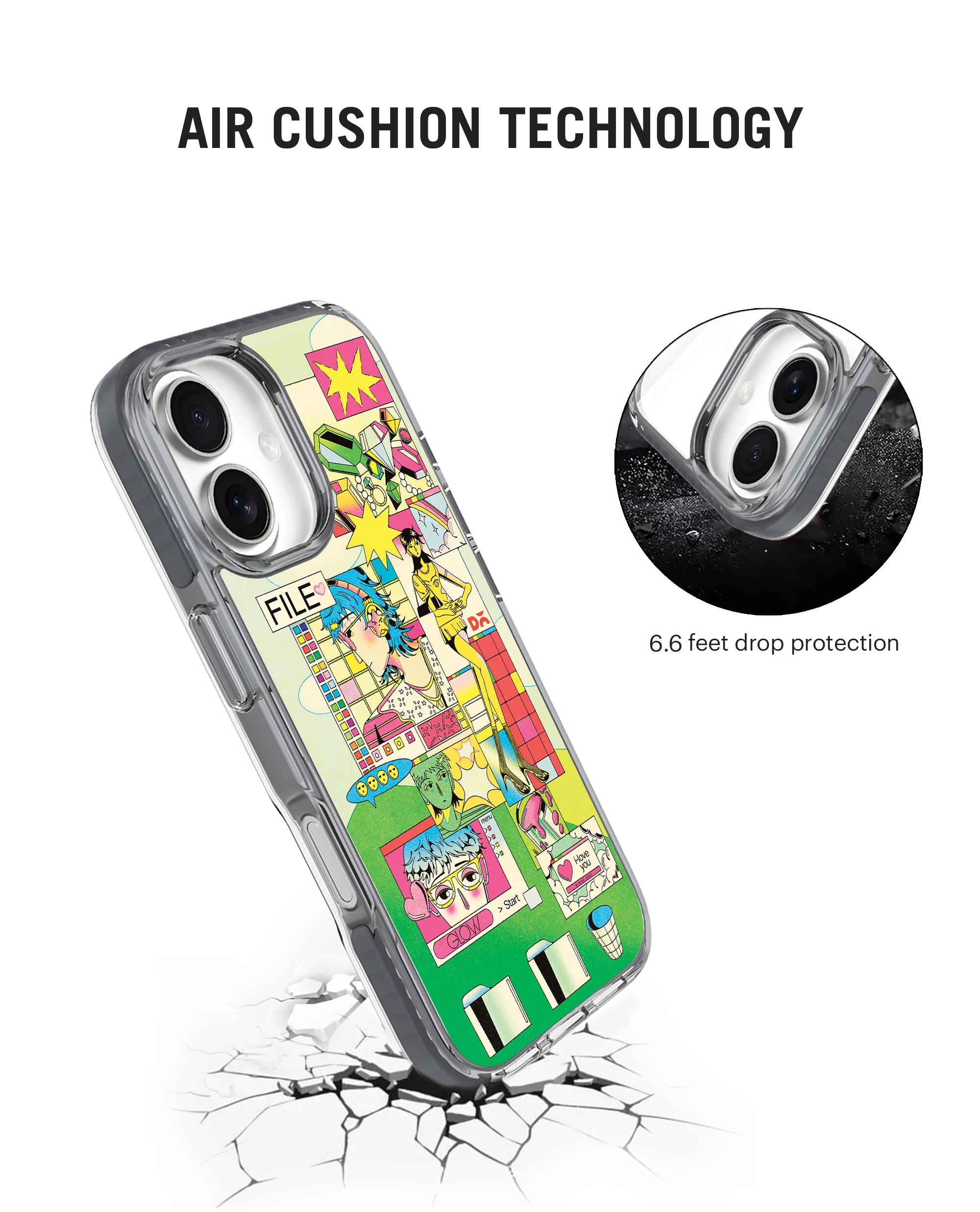 DailyObjects Digital Arcade Stride 2.0 MagSafe Case Cover For iPhone 17 - Image 6