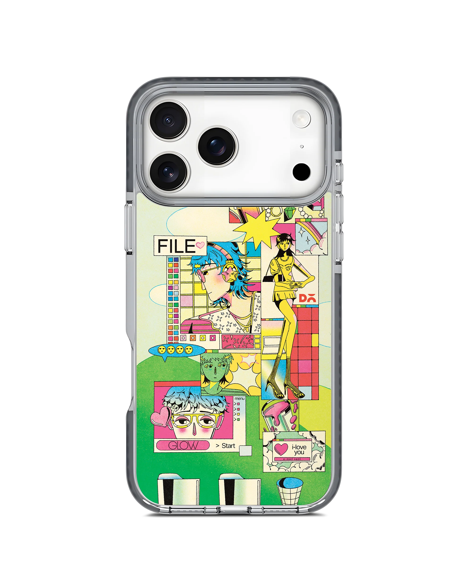 DailyObjects Digital Arcade Stride 2.0 MagSafe Case Cover For iPhone 17 Pro Max