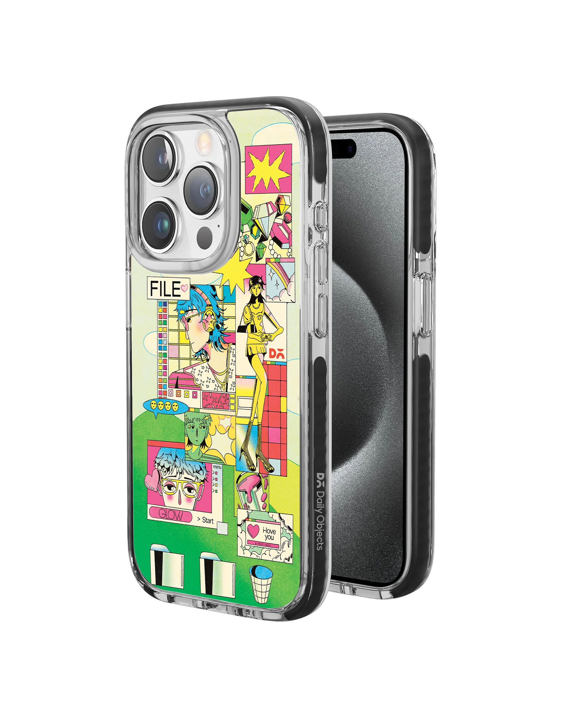 DailyObjects Digital Arcade Stride 3.0 MagSafe Case Cover For iPhone 15 Pro - Image 4