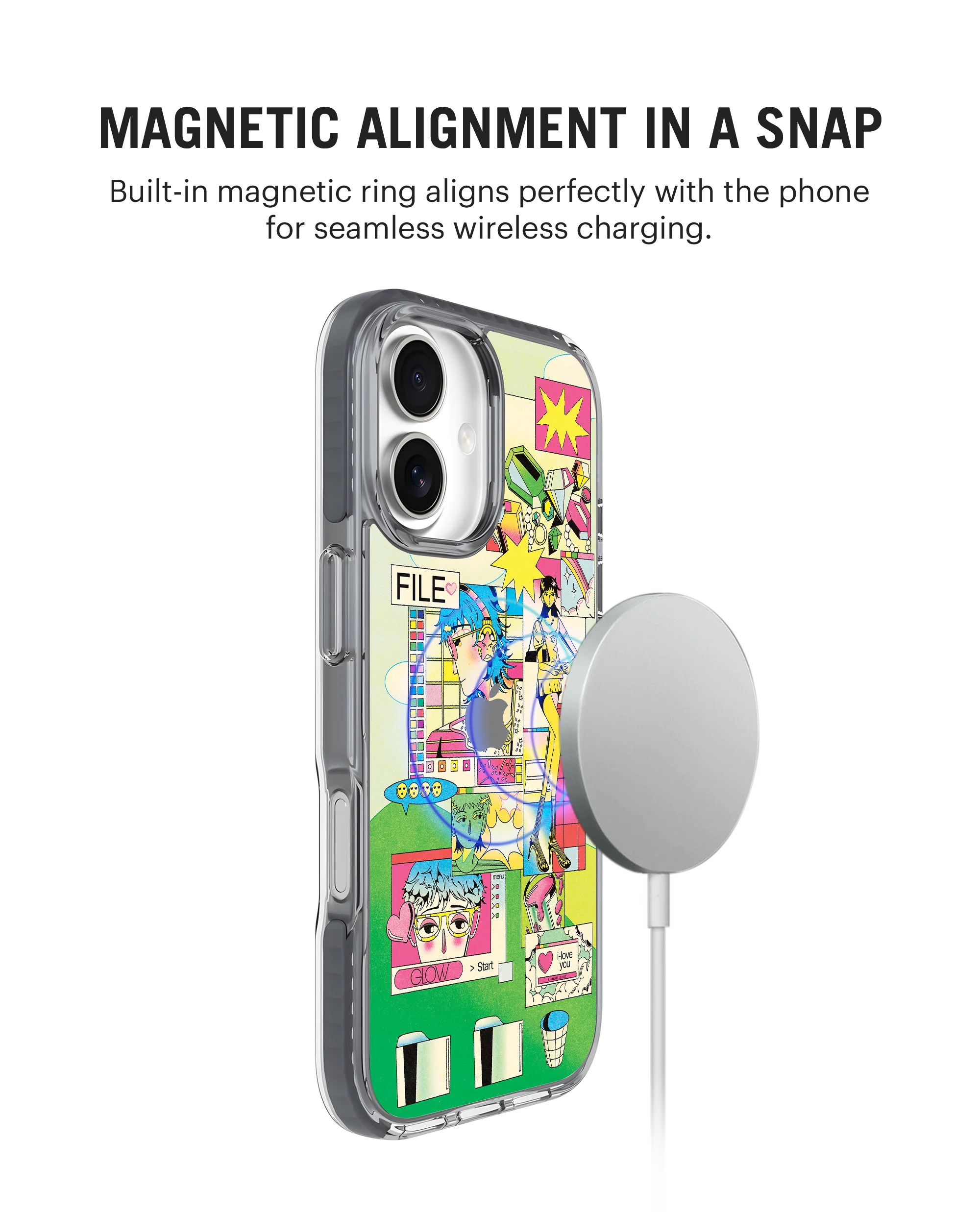 DailyObjects Digital Arcade Stride 3.0 MagSafe Case Cover For iPhone 16 Plus - Image 3