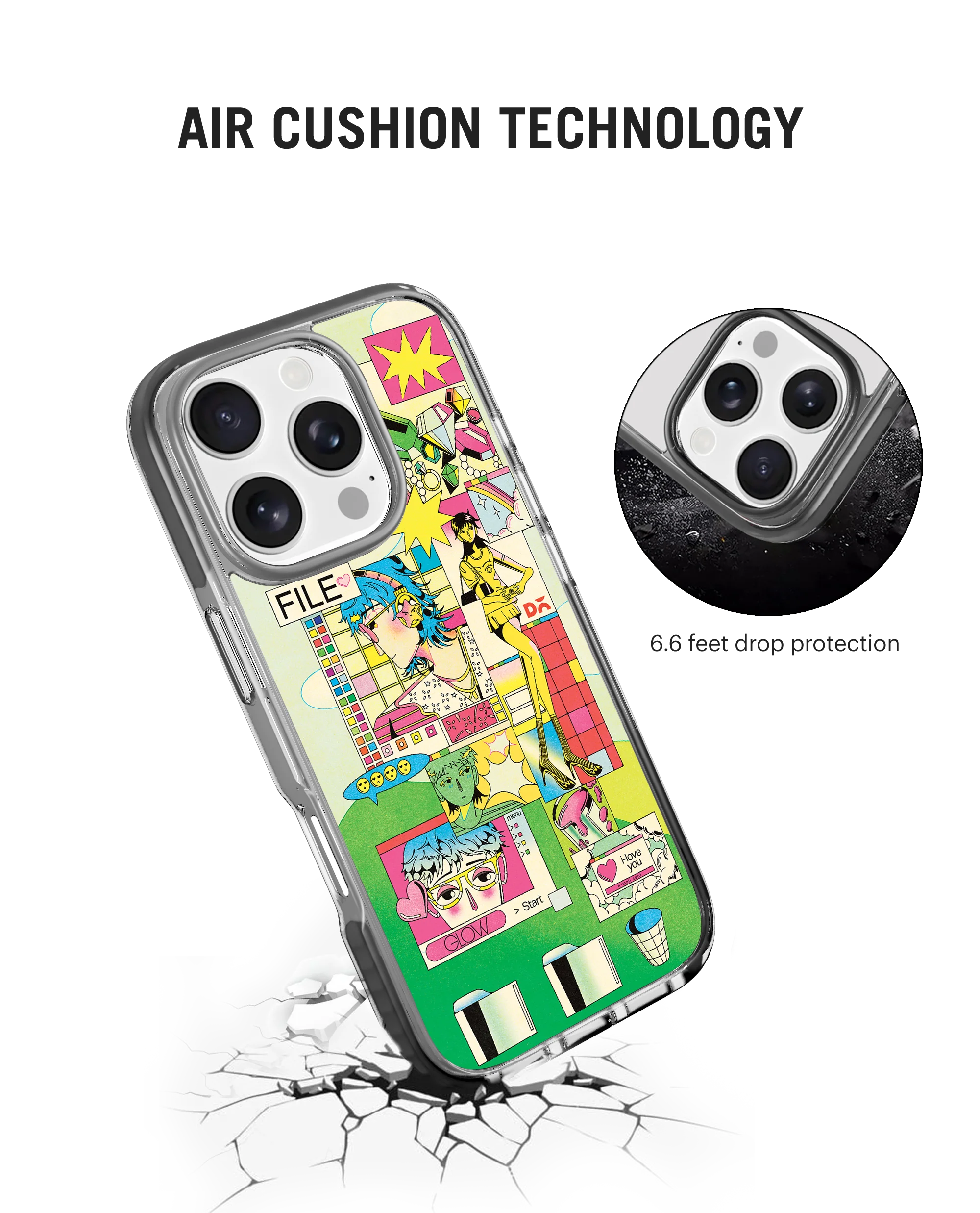DailyObjects Digital Arcade Stride 3.0 MagSafe Case Cover For iPhone 16 Pro Max - Image 6