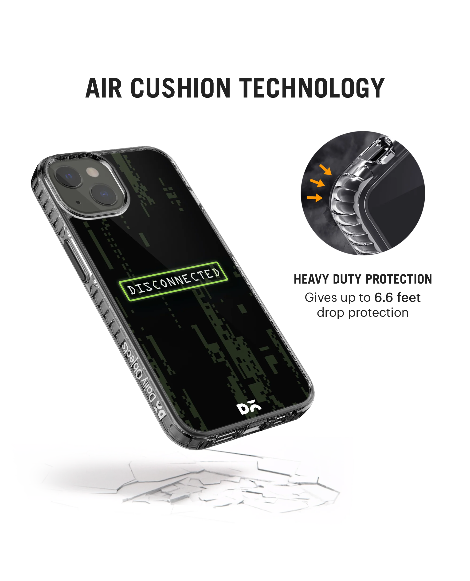 DailyObjects Disconnected Stride 2.0 Phone Case Cover For iPhone 15 - Image 6