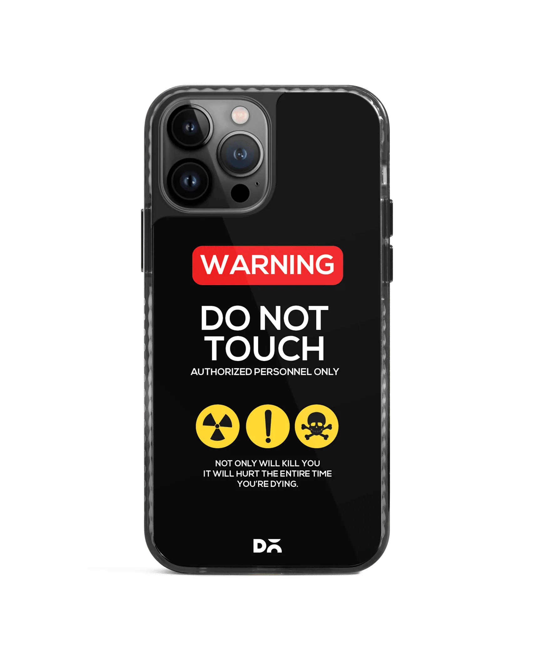 DailyObjects Do Not Touch Stride 2.0 Case Cover For iPhone 13 Pro Max