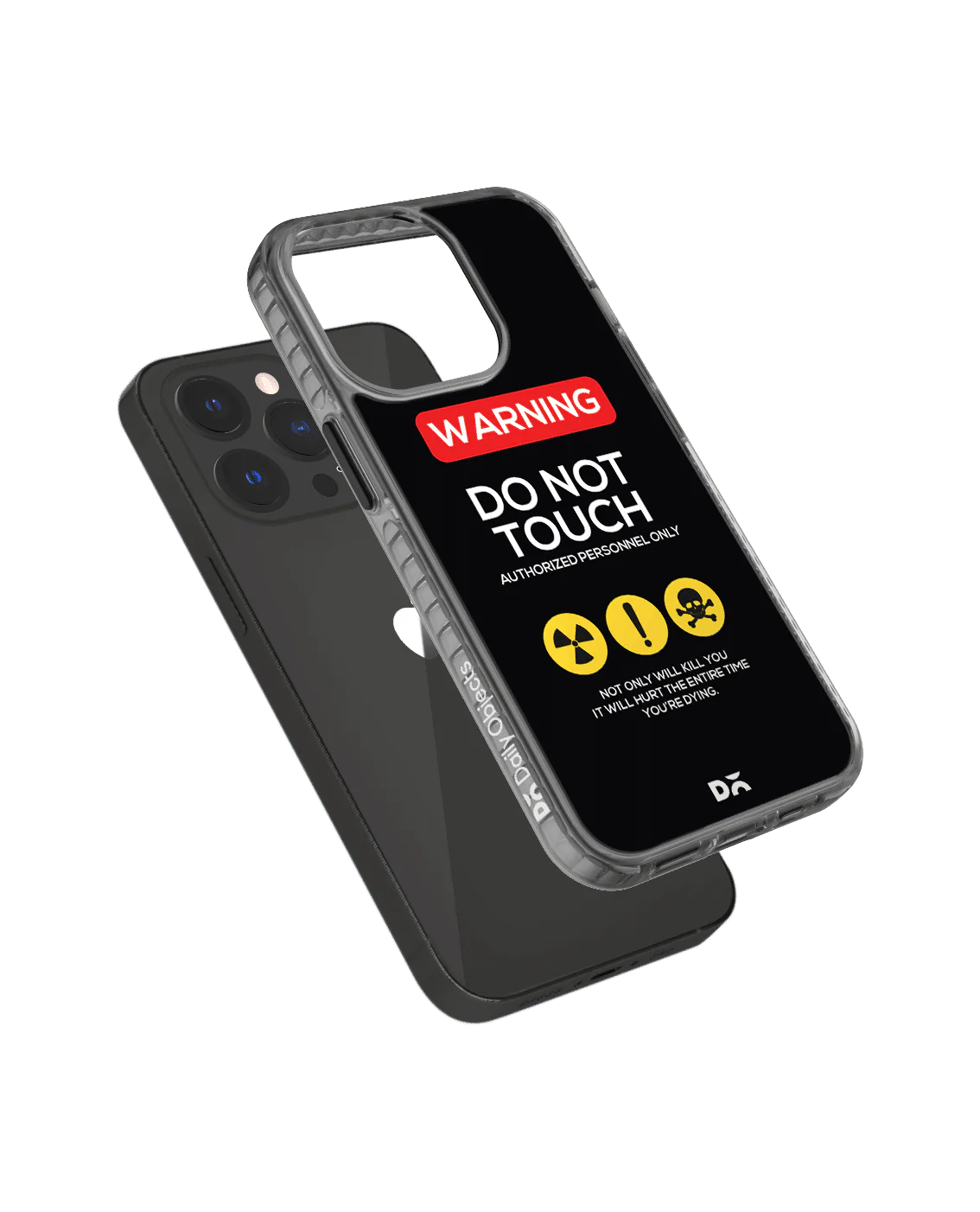 DailyObjects Do Not Touch Stride 2.0 Case Cover For iPhone 13 Pro Max - Image 5