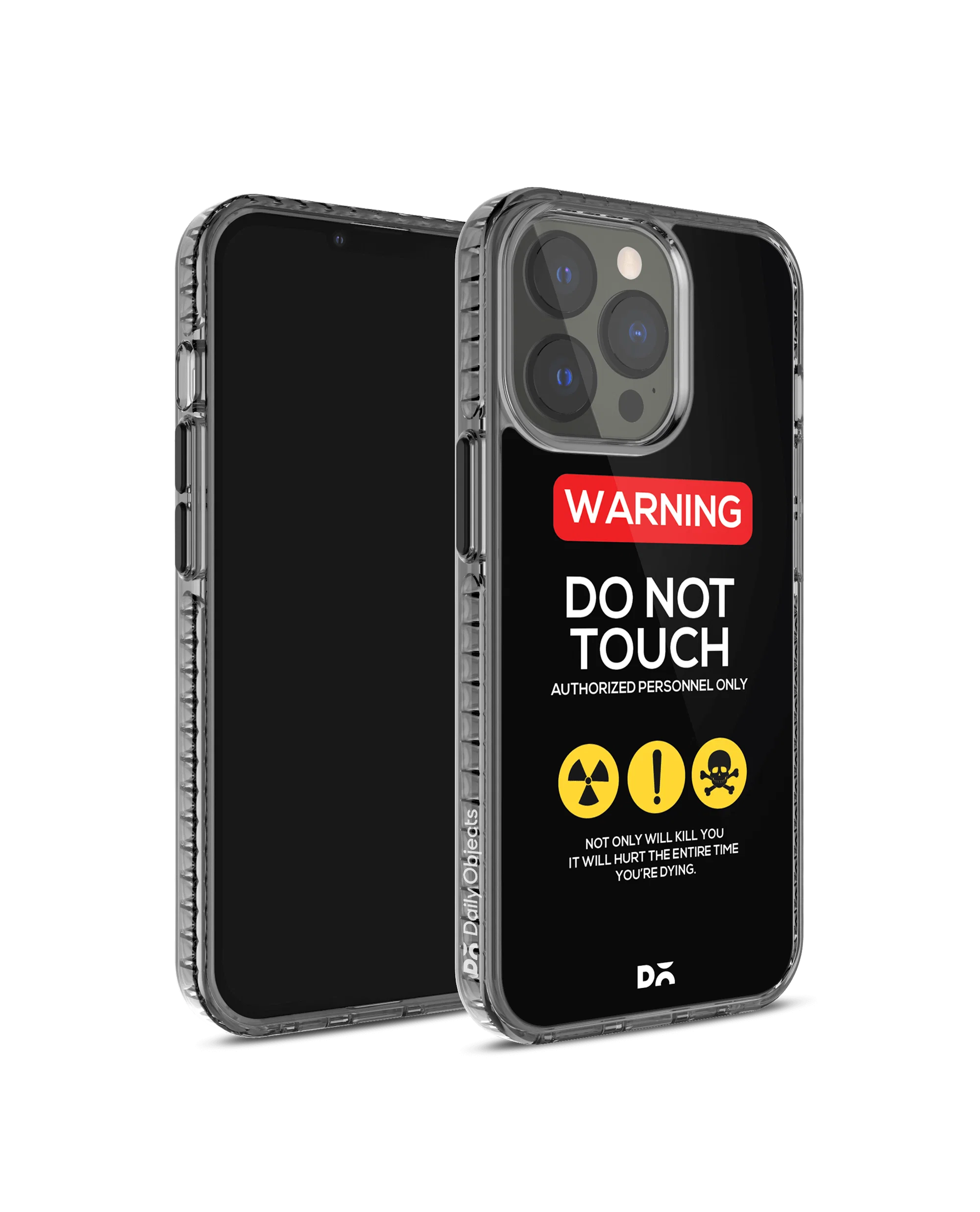 DailyObjects Do Not Touch Stride 2.0 Phone Case Cover For iPhone 14 Pro - Image 3
