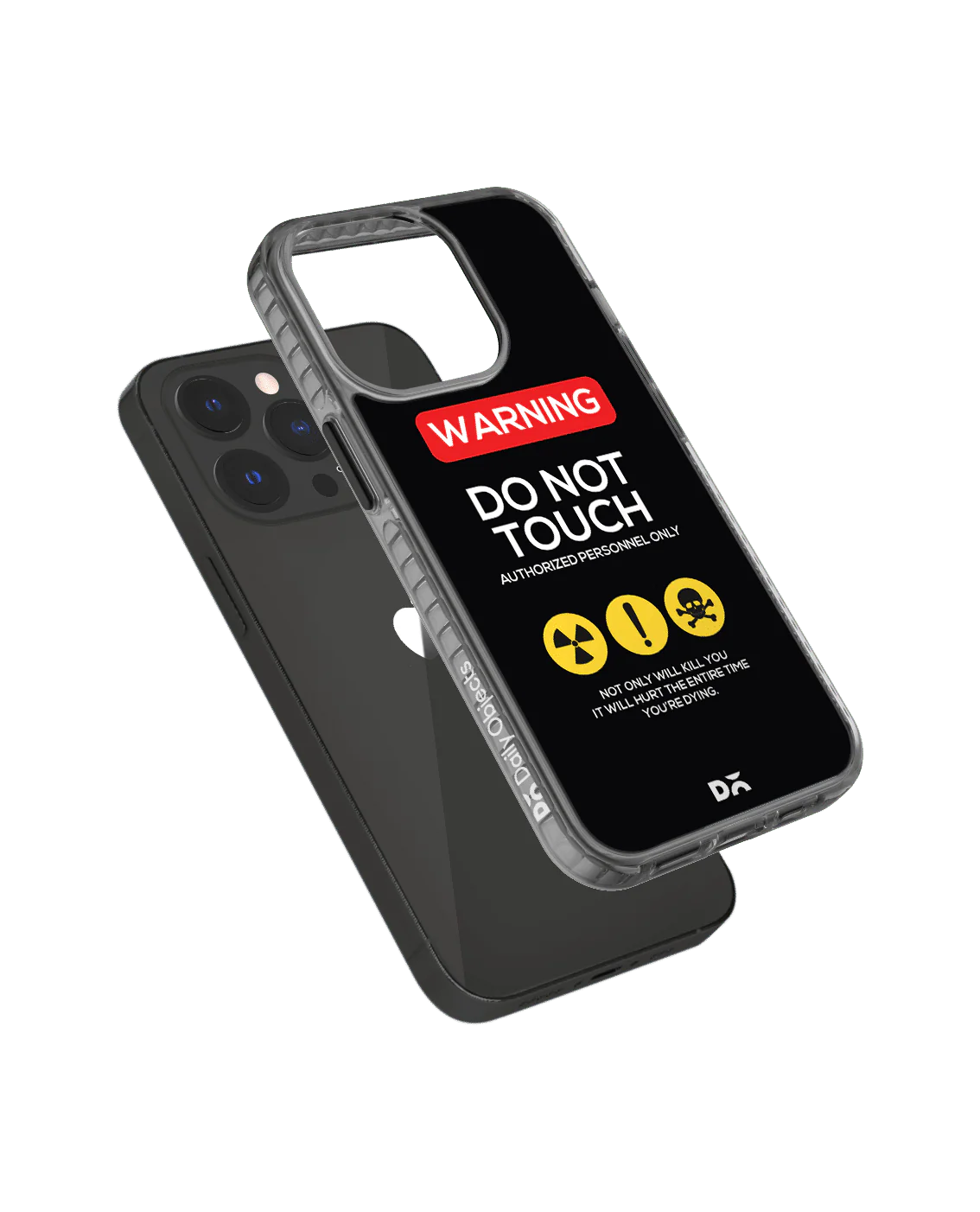 DailyObjects Do Not Touch Stride 2.0 Phone Case Cover For iPhone 14 Pro - Image 5