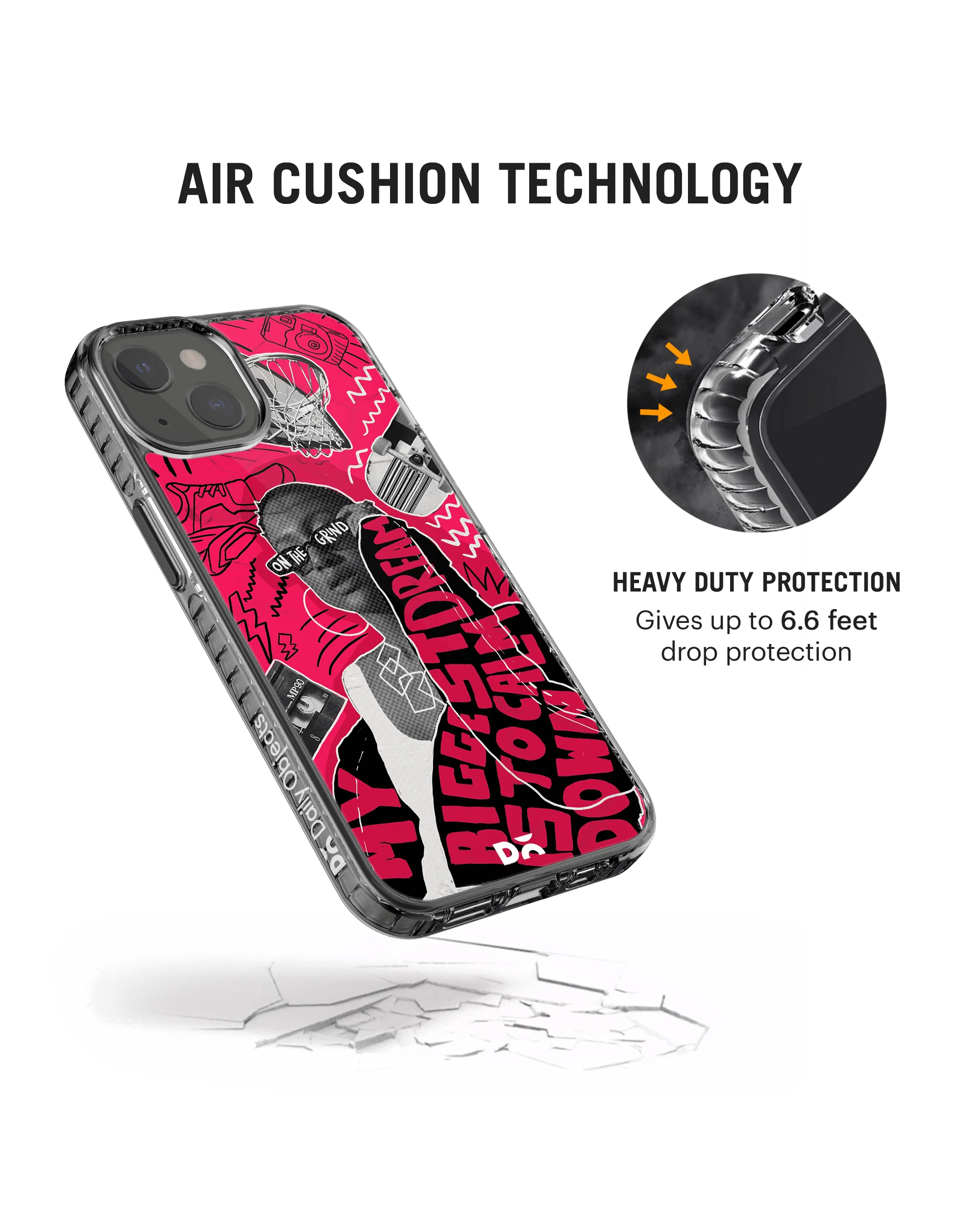 DailyObjects Down The Street Stride 2.0 Case Cover For iPhone 13 - Image 2