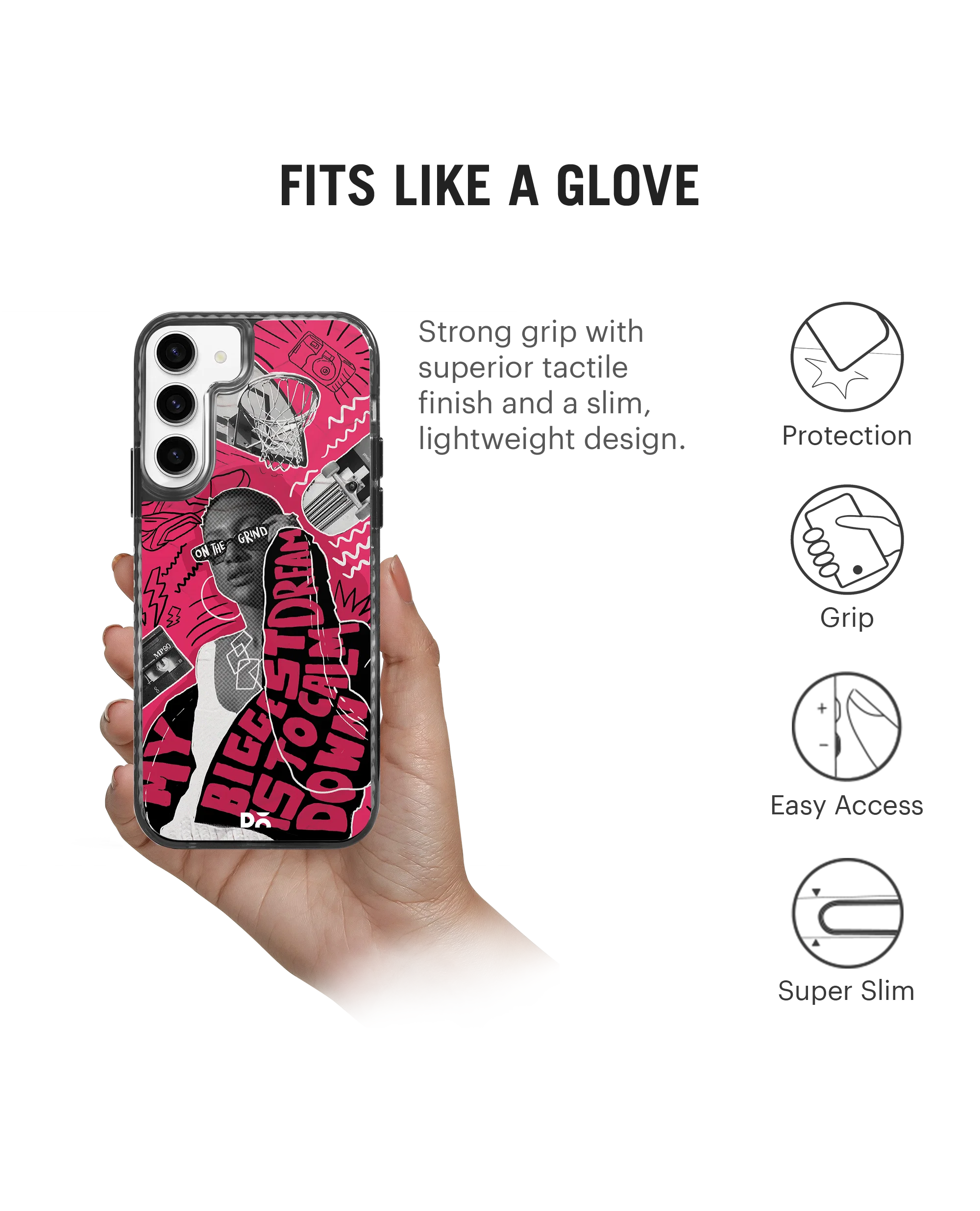 DailyObjects Down The Street Stride 2.0 Case Cover For Samsung Galaxy S23 - Image 5