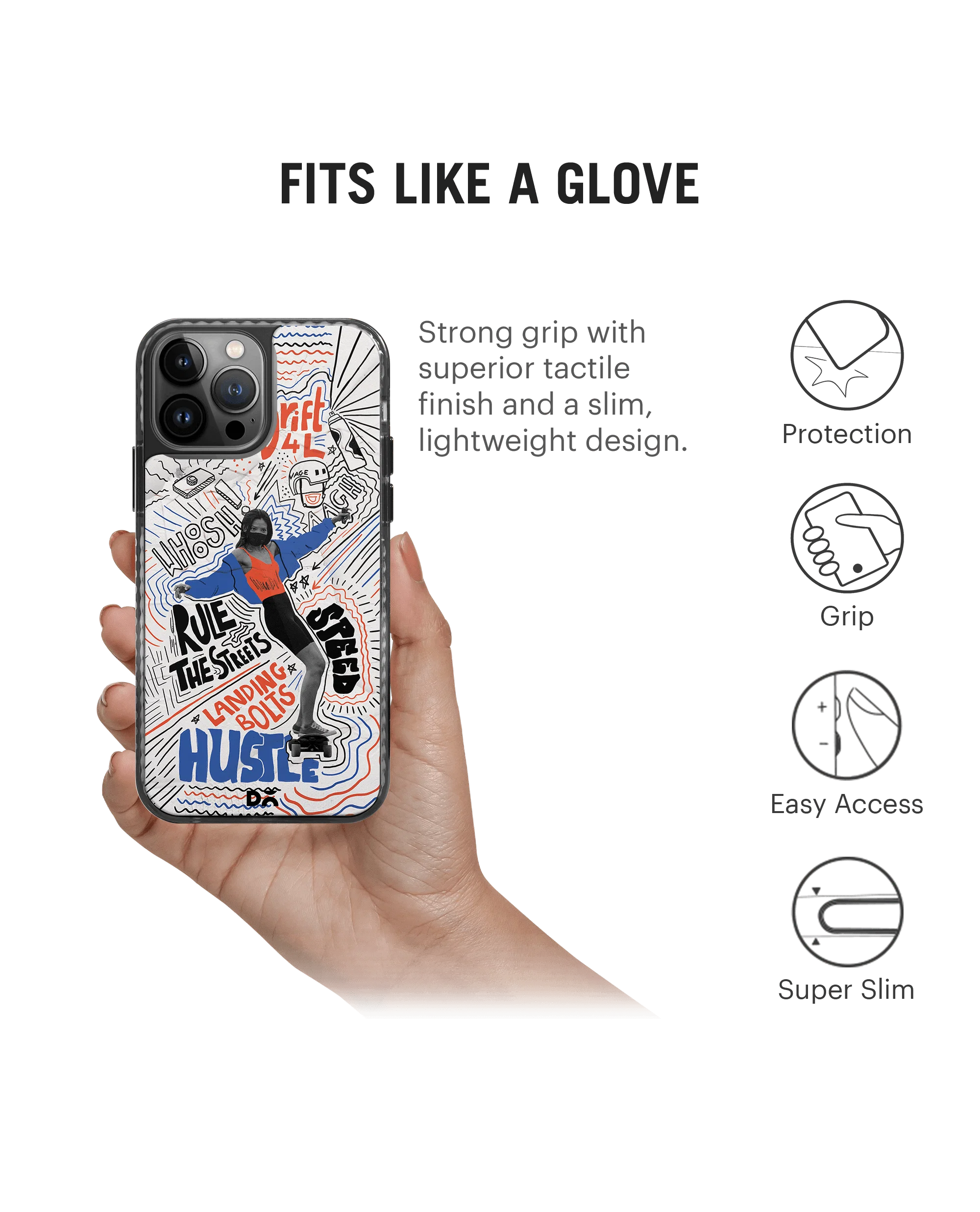DailyObjects Drift4L Stride 2.0 Phone Case Cover For iPhone 14 Pro - Image 2