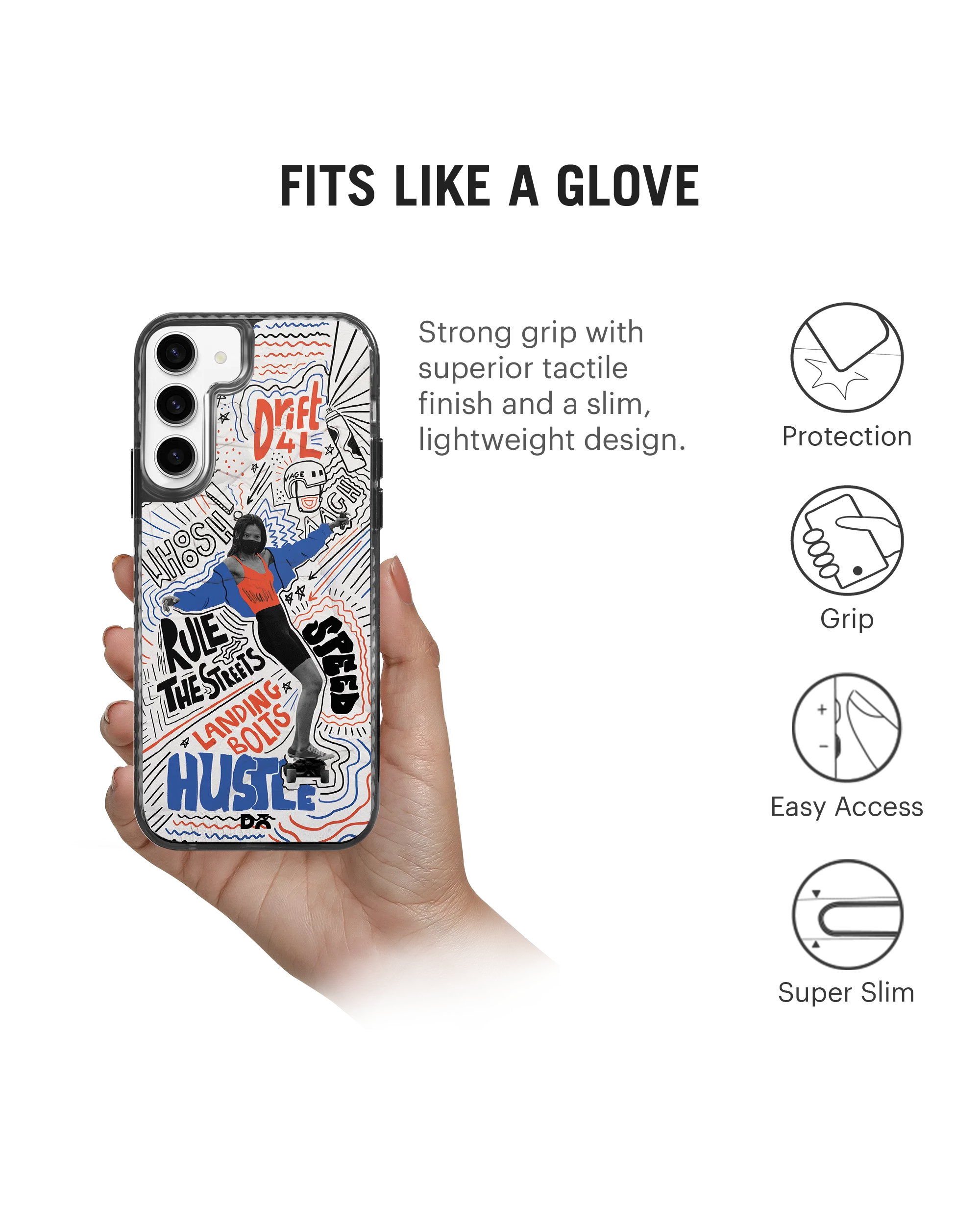 DailyObjects Drift4L Stride 2.0 Case Cover For Samsung Galaxy S23 Plus - Image 5