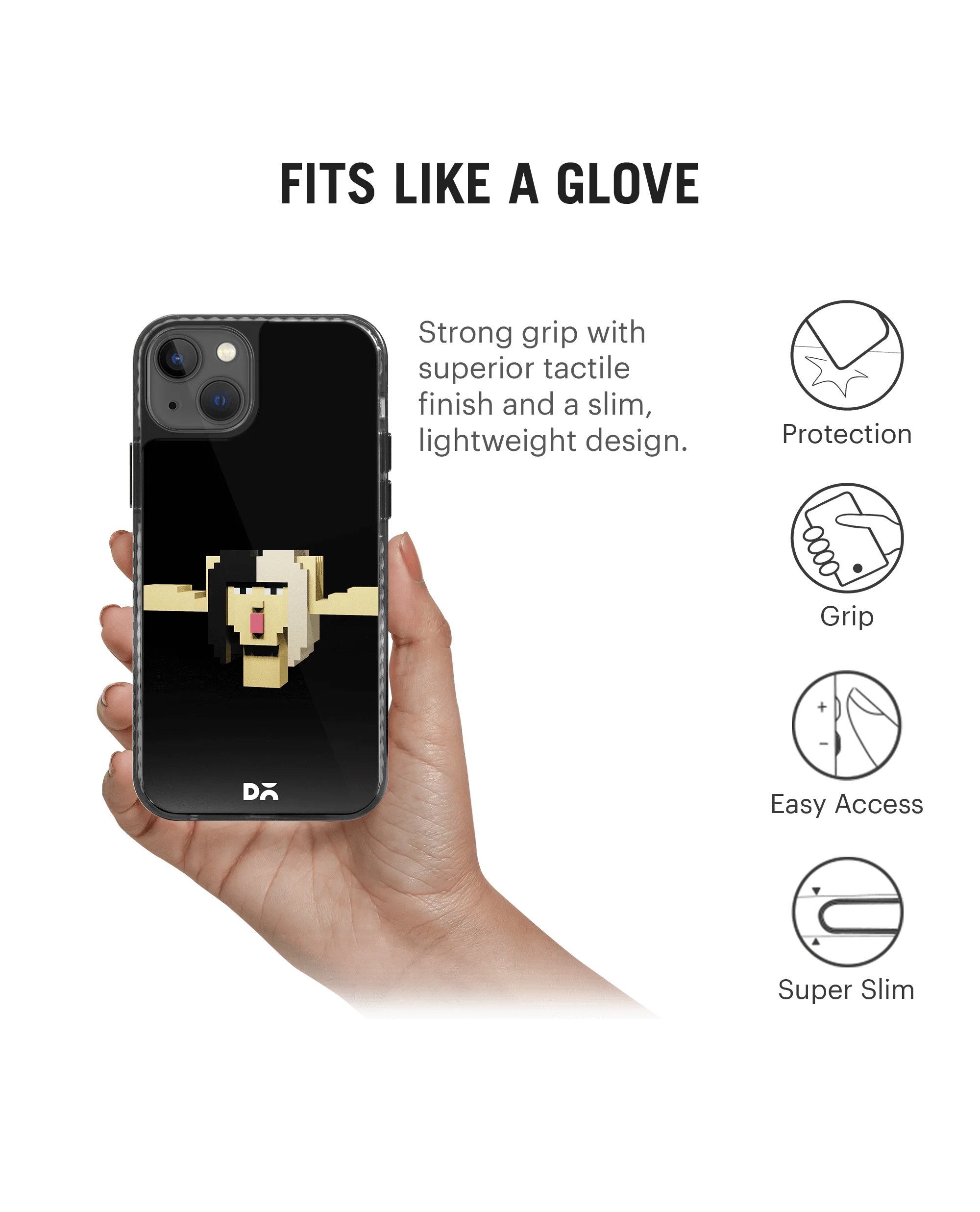 DailyObjects Elastic Stride 2.0 Case Cover For iPhone 13 Mini - Image 4