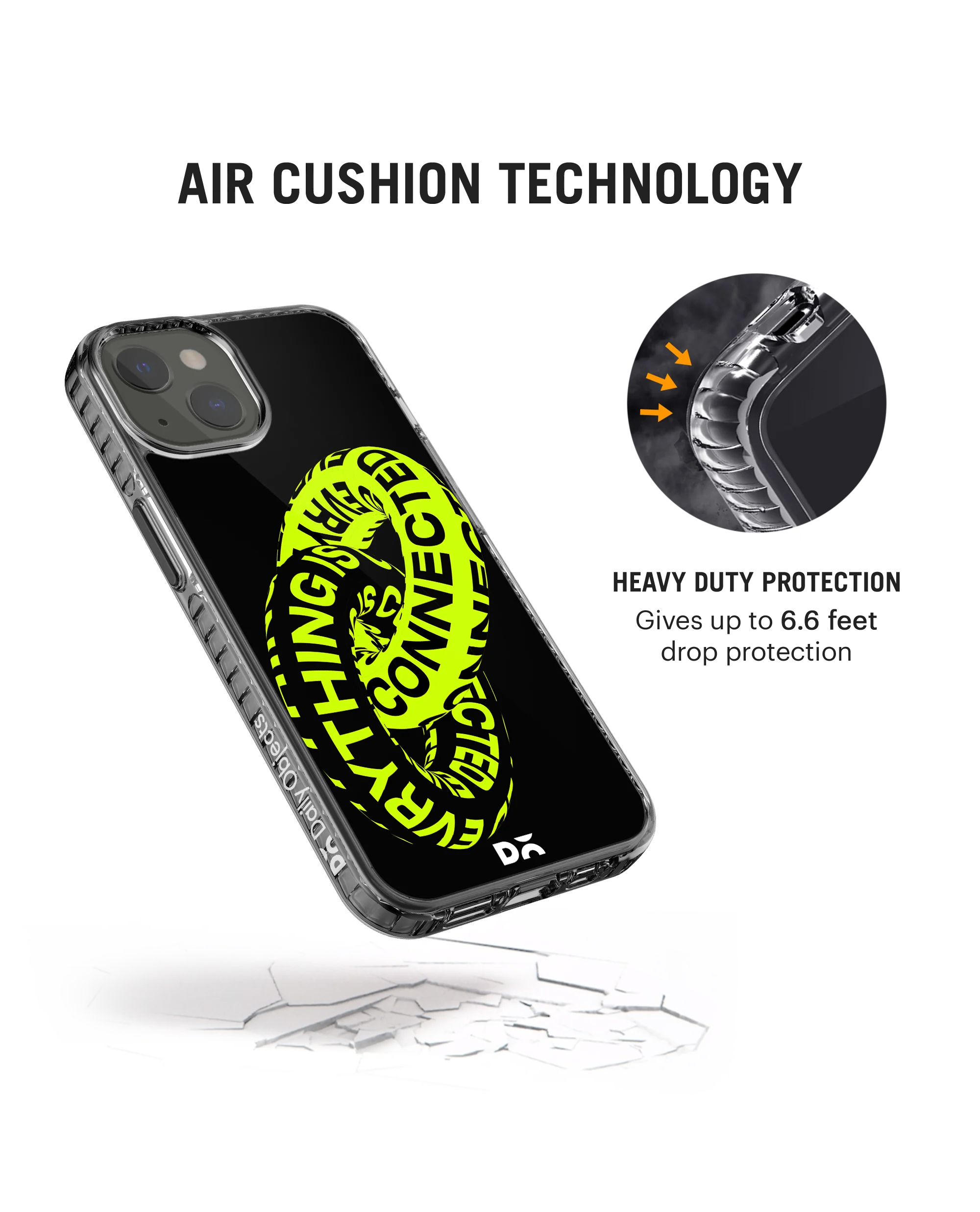 DailyObjects Everything Is Connected Stride 2.0 Phone Case Cover For iPhone 15 - Image 6