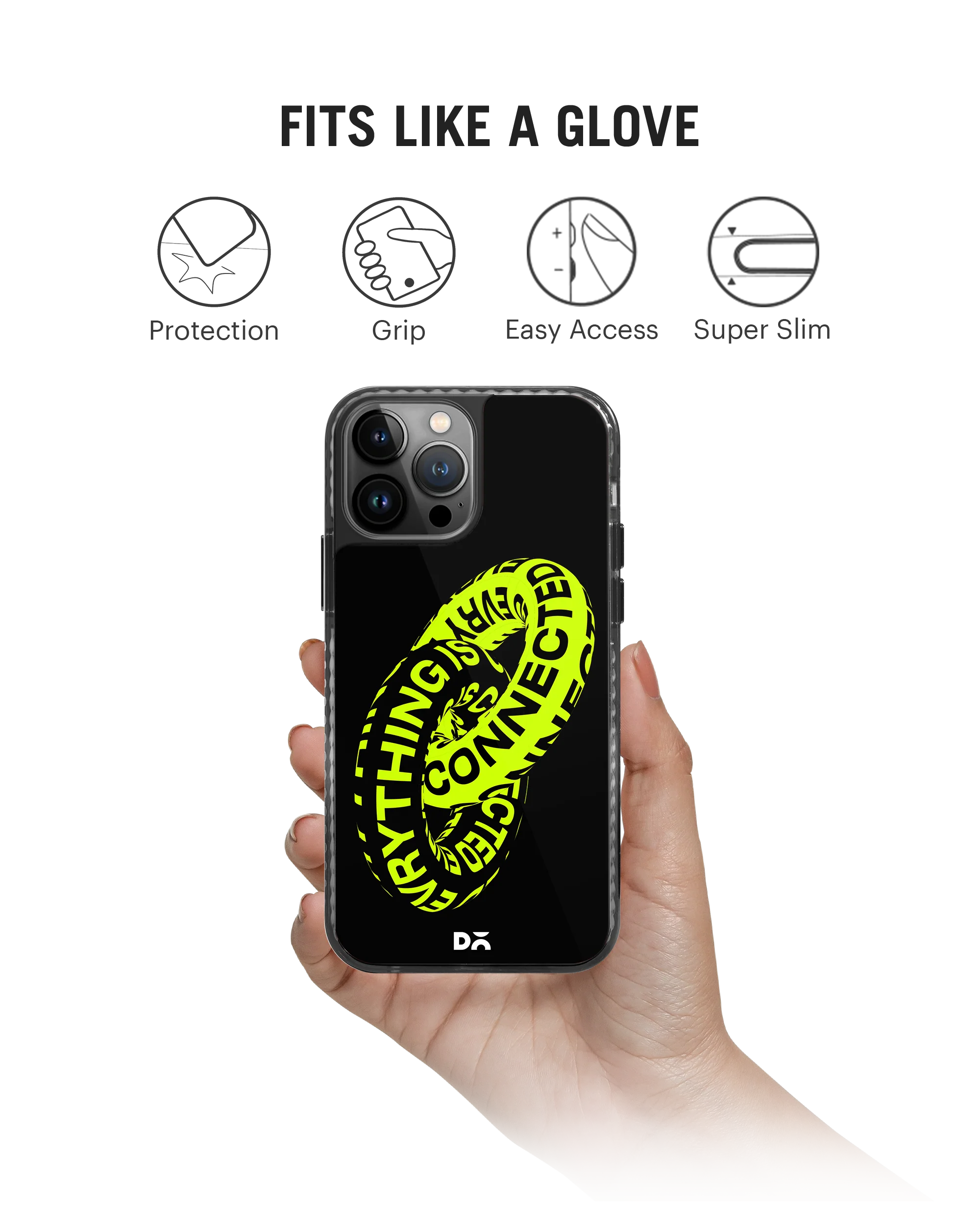 DailyObjects Everything Is Connected Stride 2.0 Phone Case Cover For iPhone 15 Pro Max - Image 2