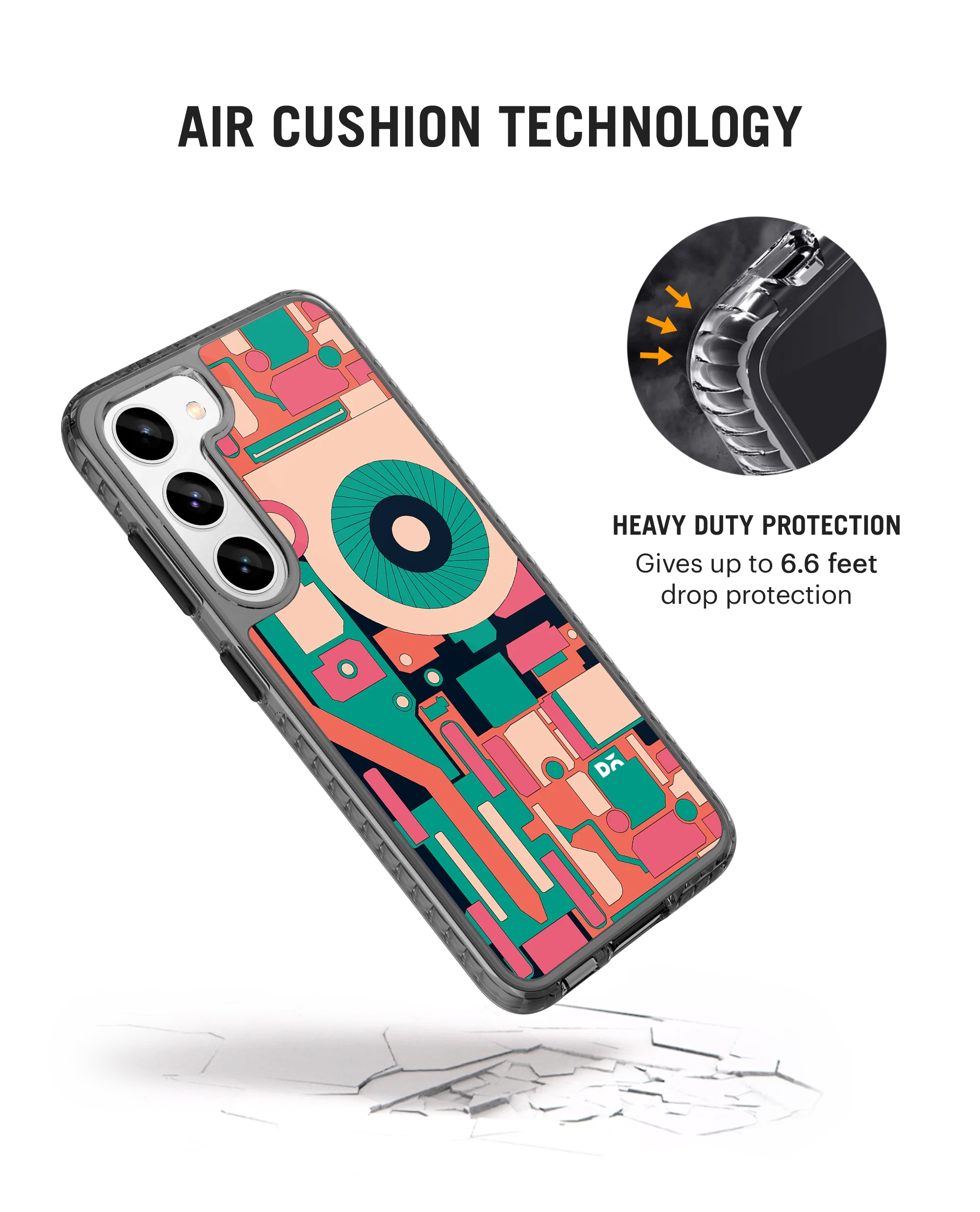 DailyObjects Fan-tilator Stride 2.0 Case Cover For Samsung Galaxy S23 Plus - Image 2