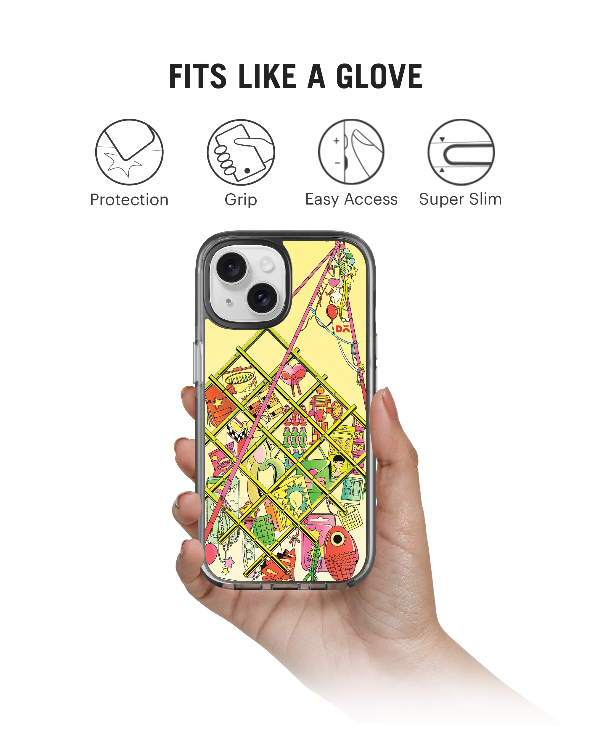 DailyObjects Fiesta Stride 3.0 MagSafe Case Cover For iPhone 15 Plus - Image 2