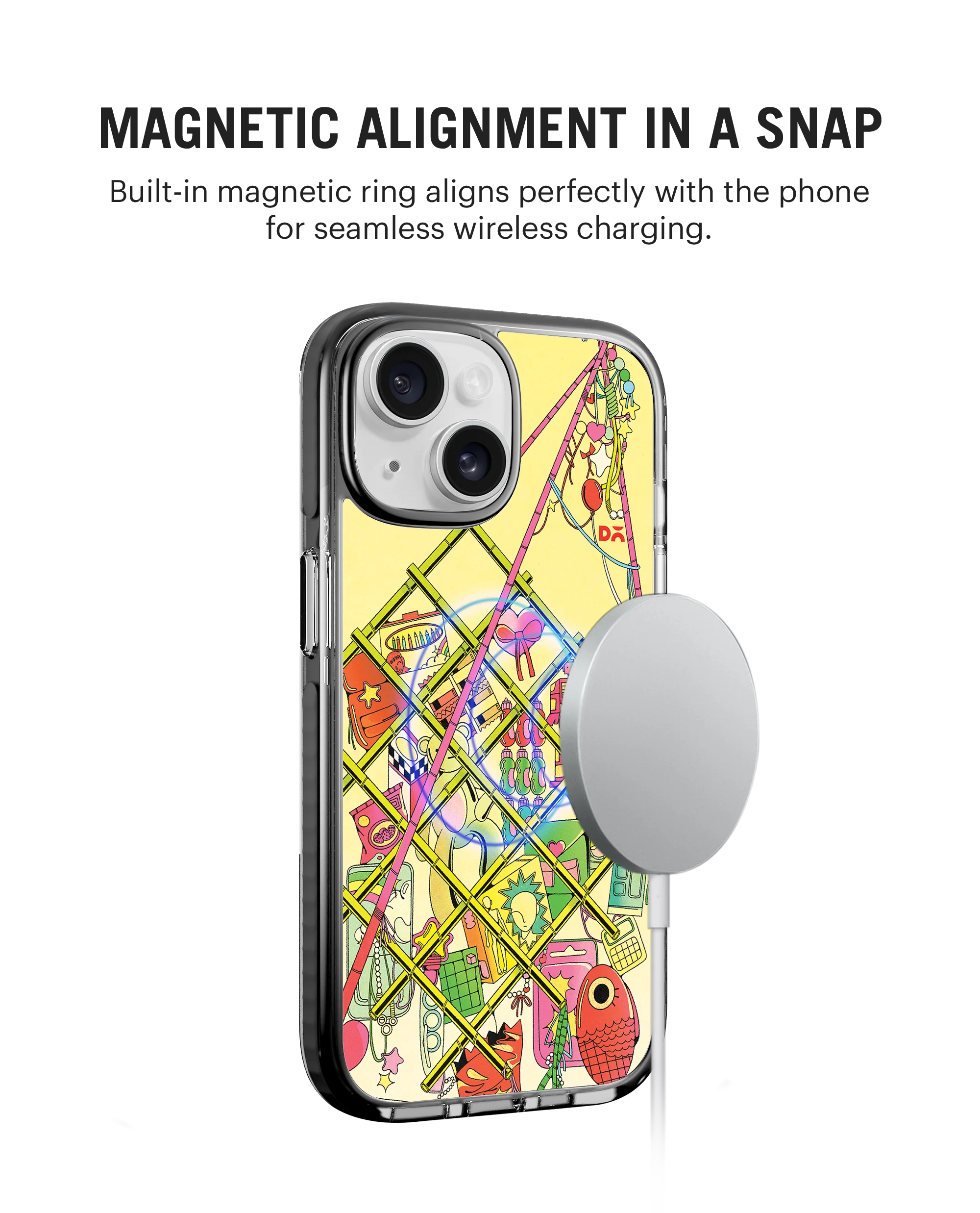 DailyObjects Fiesta Stride 3.0 MagSafe Case Cover For iPhone 15 Plus - Image 3