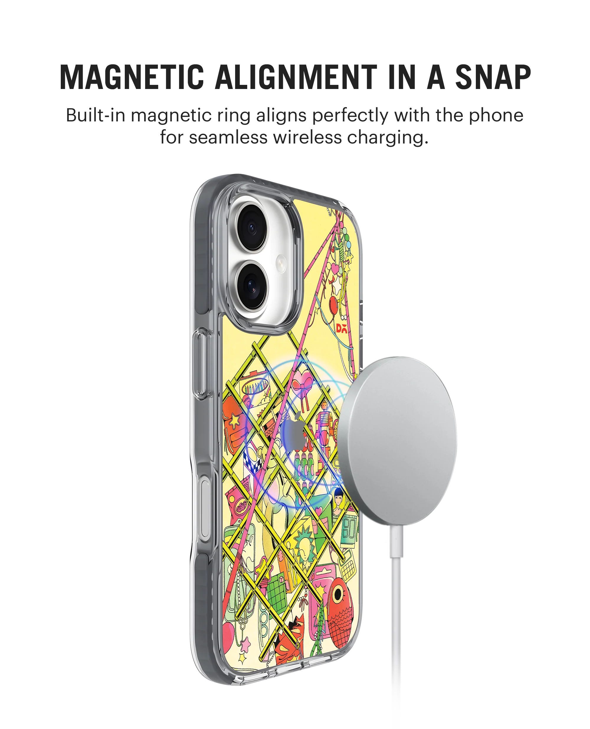 DailyObjects Fiesta Stride 3.0 MagSafe Case Cover For iPhone 16 Plus - Image 3