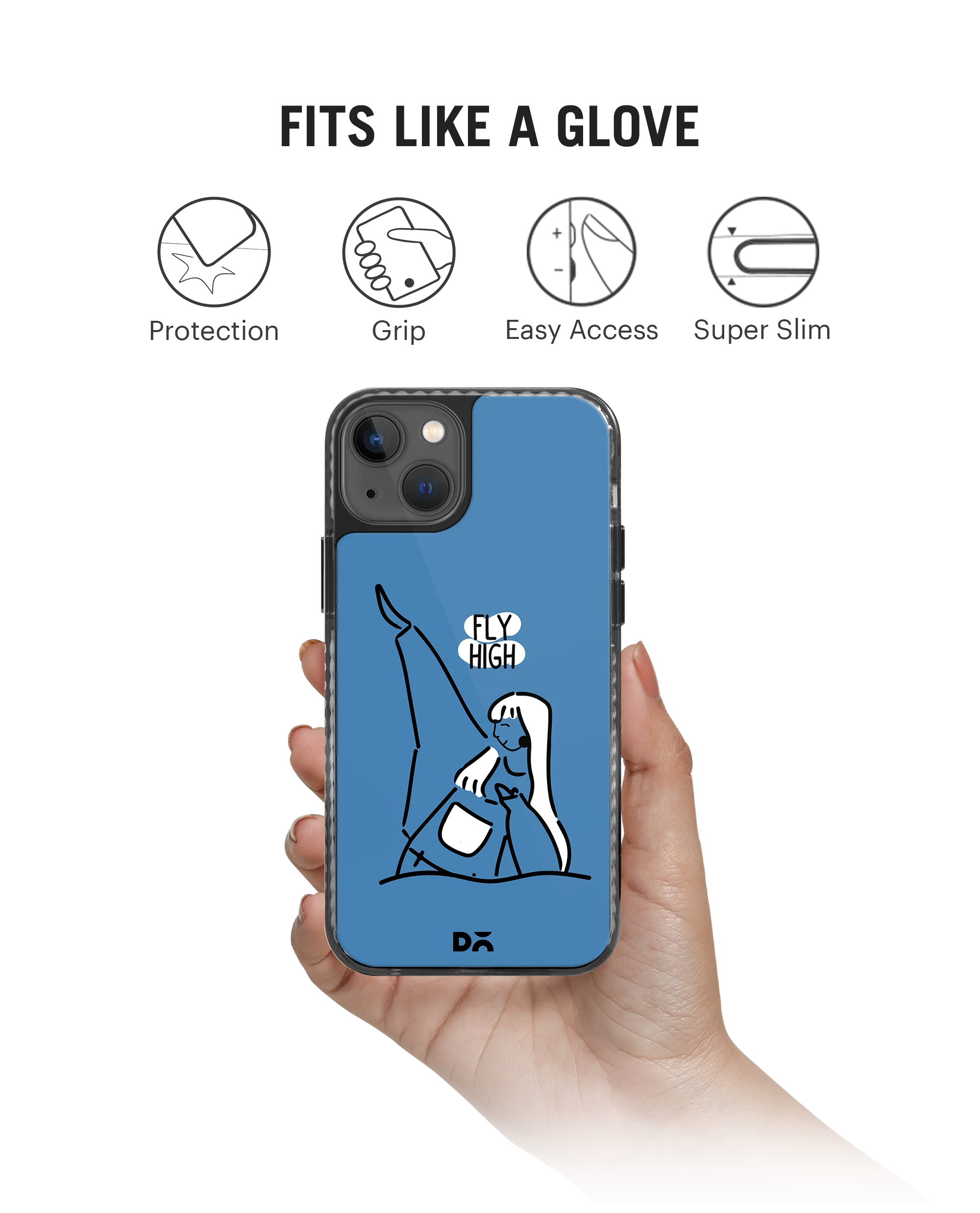 DailyObjects Flying High Stride 2.0 Phone Case Cover For iPhone 15 - Image 2