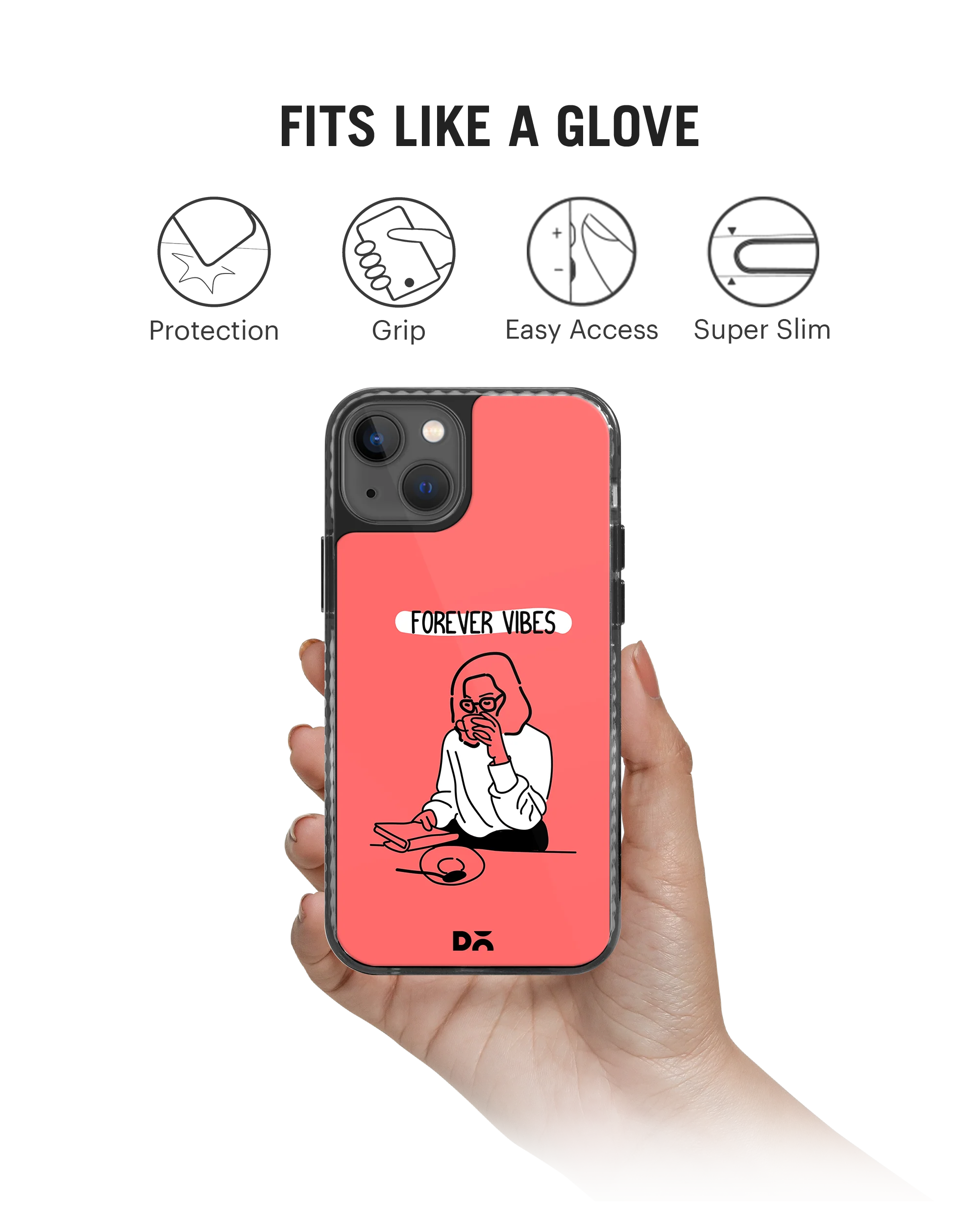 DailyObjects Forever Vibes Stride 2.0 Phone Case Cover For iPhone 15 - Image 2