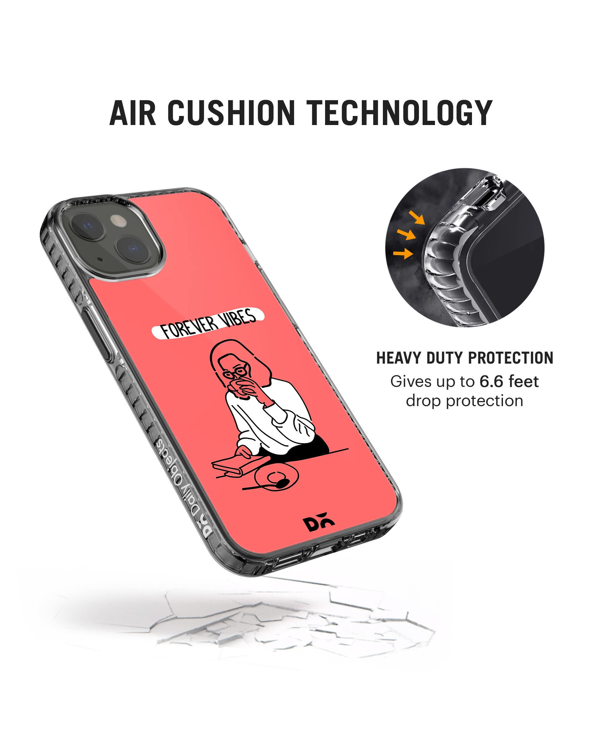 DailyObjects Forever Vibes Stride 2.0 Phone Case Cover For iPhone 15 - Image 6