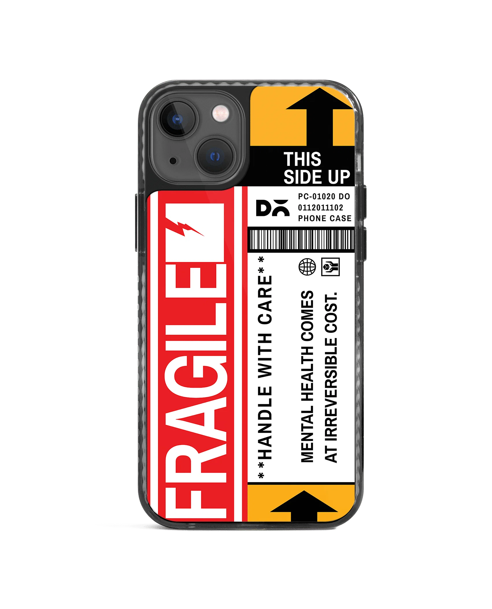 DailyObjects Fragile Stride 2.0 Phone Case Cover For iPhone 14