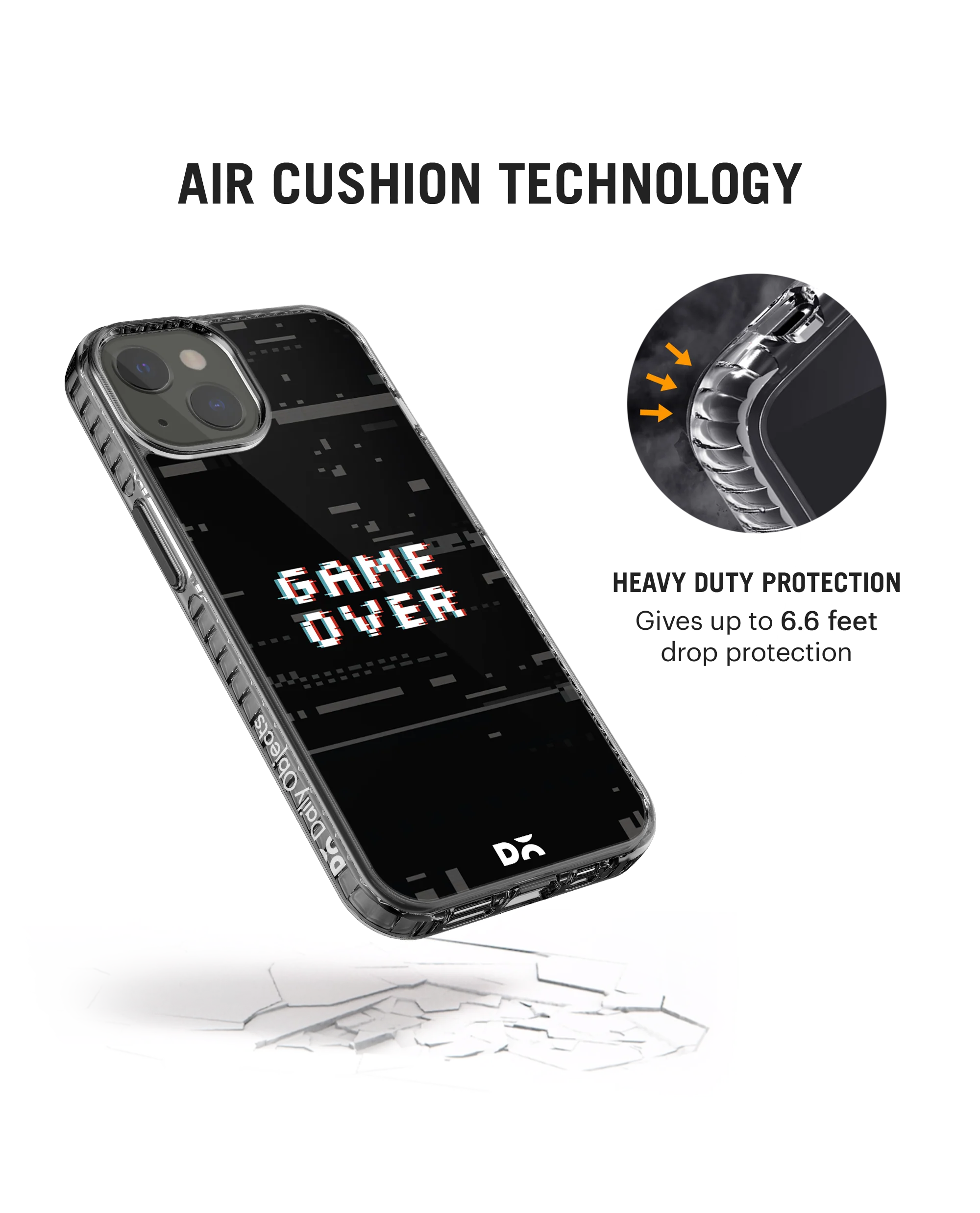DailyObjects Game Over Stride 2.0 Phone Case Cover For iPhone 15 - Image 6