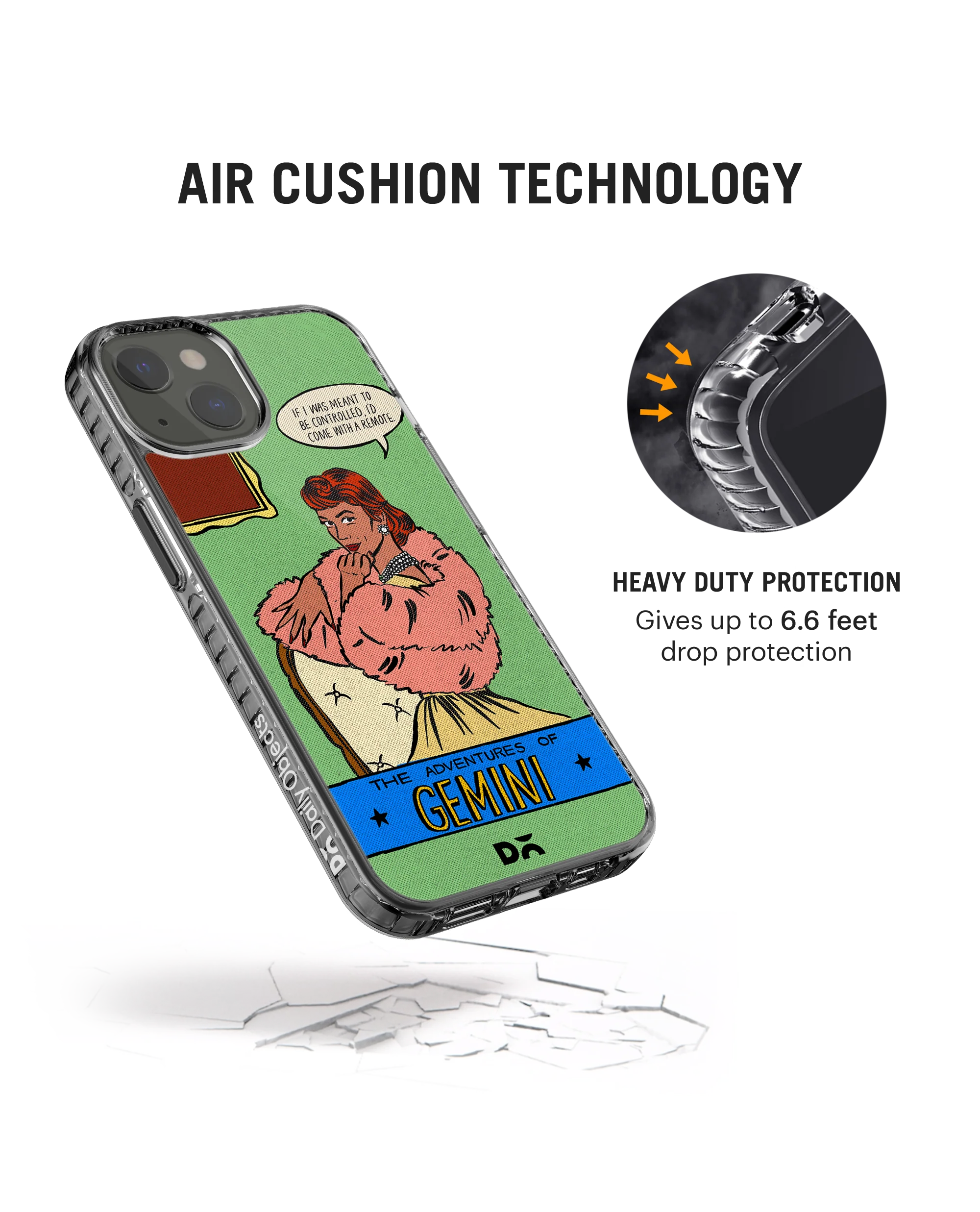 DailyObjects Gemini Stride 2.0 Phone Case Cover For iPhone 15 - Image 6
