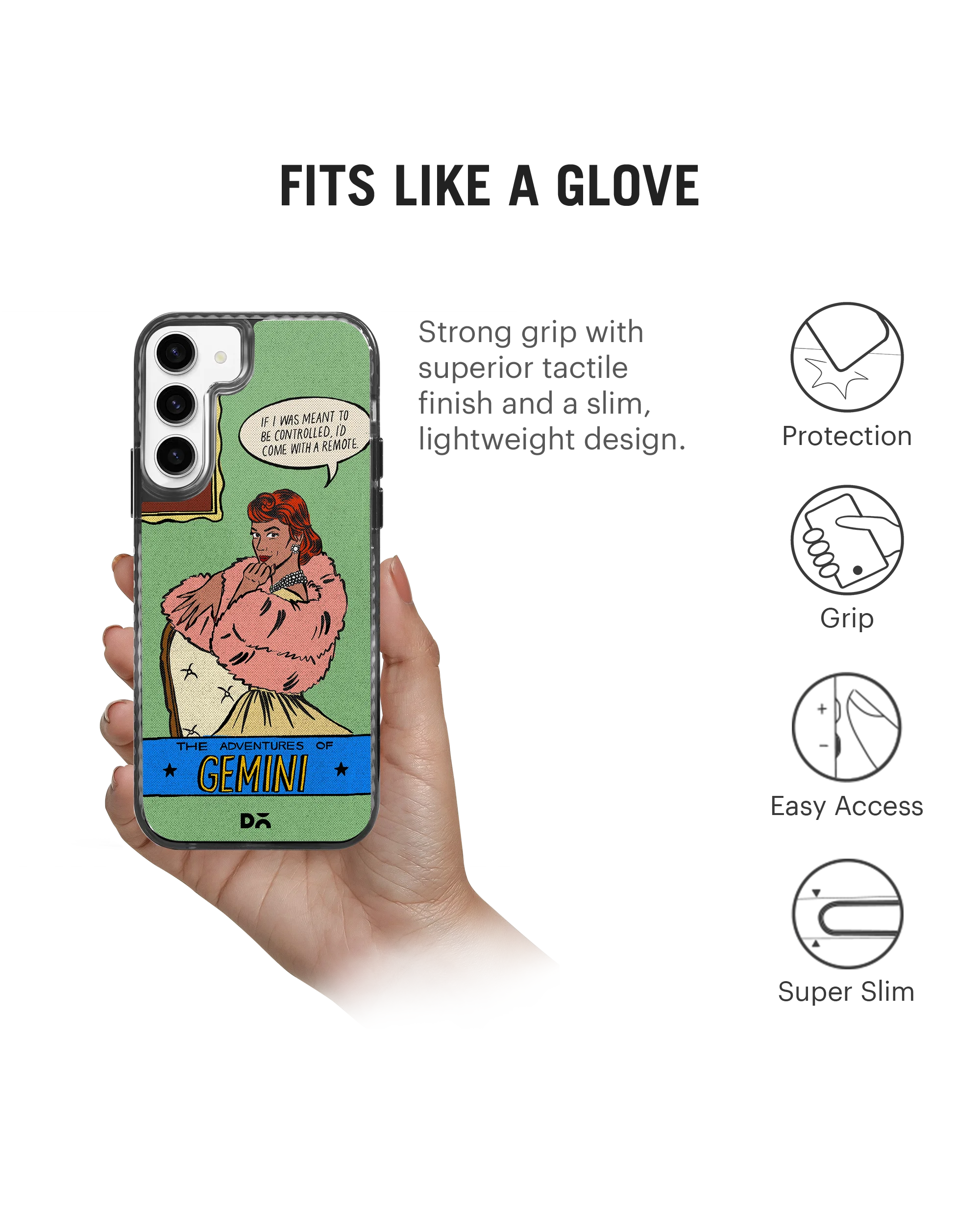 DailyObjects Gemini Stride 2.0 Case Cover For Samsung Galaxy S23 Plus - Image 5