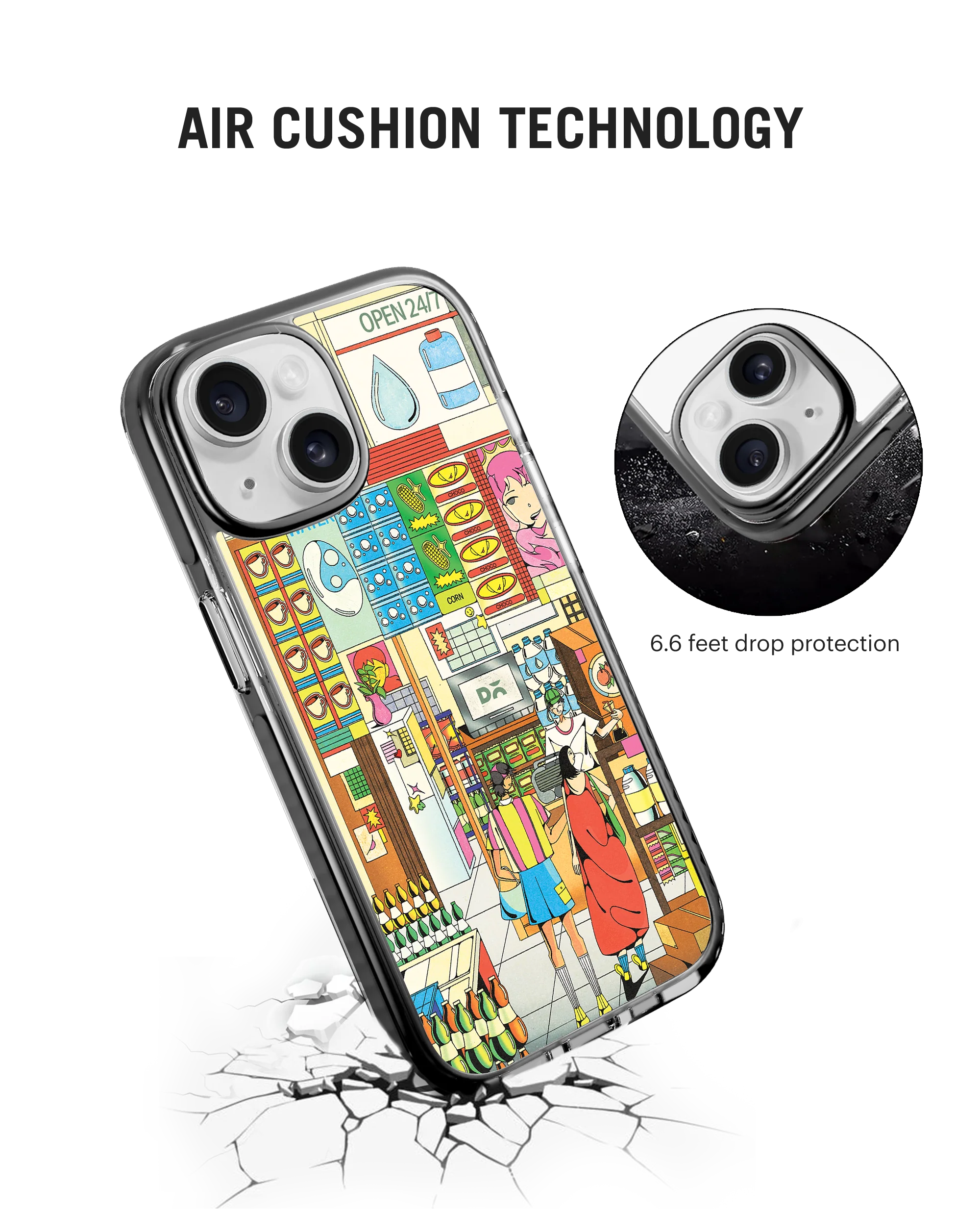 DailyObjects General Store Stride 3.0 MagSafe Case Cover For iPhone 15 - Image 6