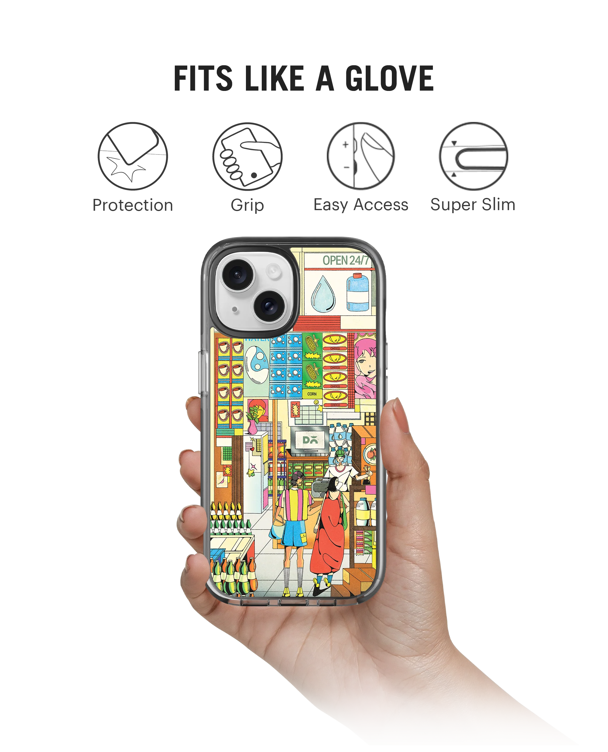 DailyObjects General Store Stride 3.0 MagSafe Case Cover For iPhone 15 Plus - Image 2