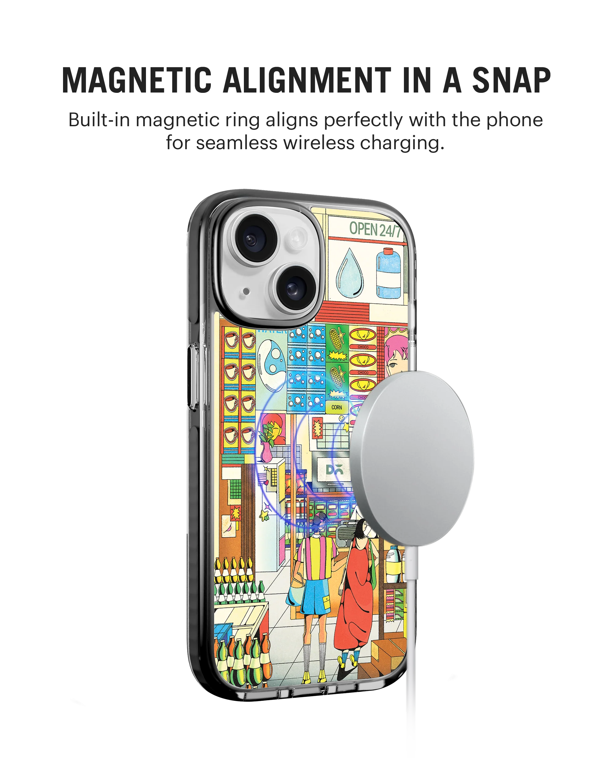 DailyObjects General Store Stride 3.0 MagSafe Case Cover For iPhone 15 Plus - Image 3