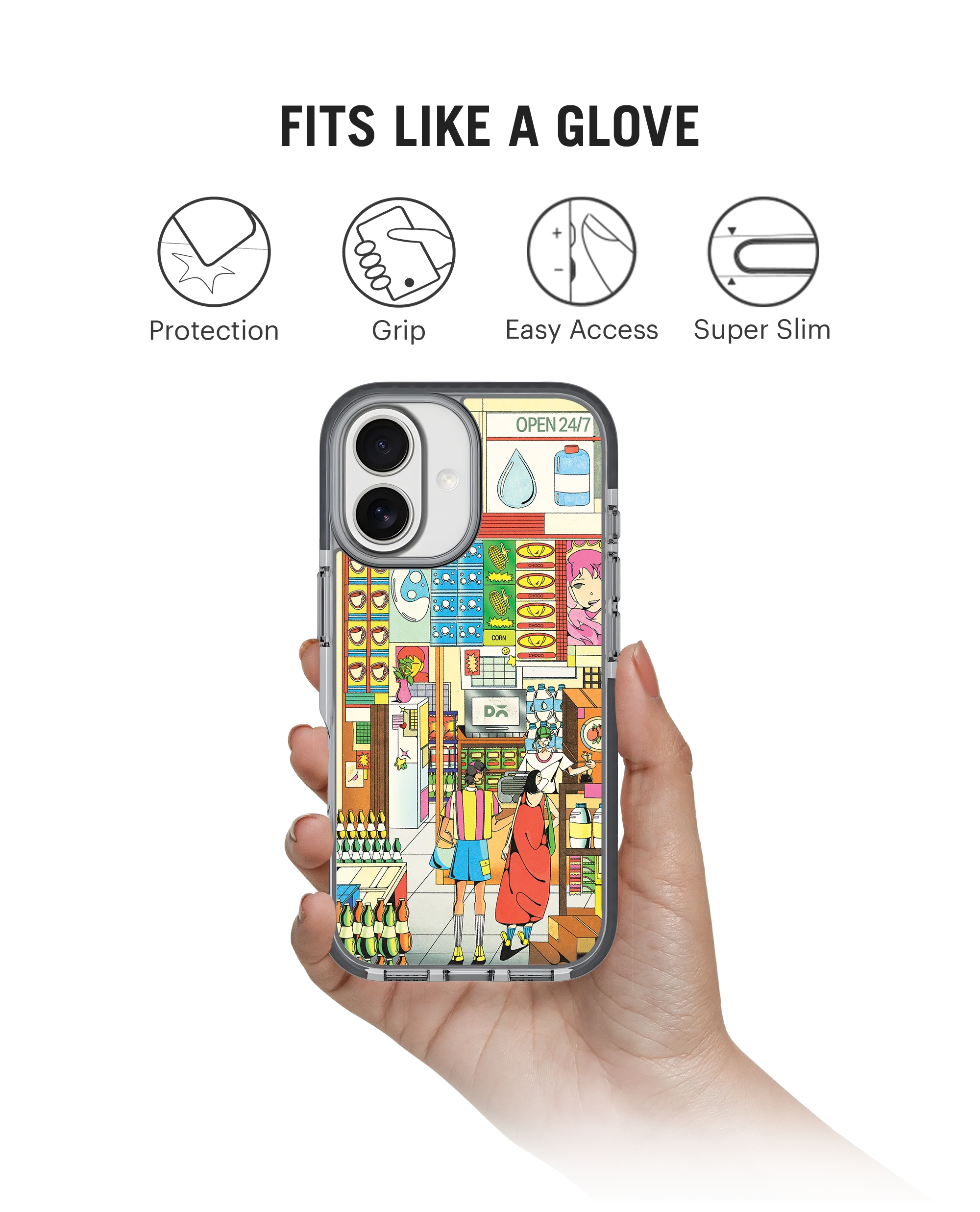 DailyObjects General Store Stride 3.0 MagSafe Case Cover For iPhone 16 - Image 2
