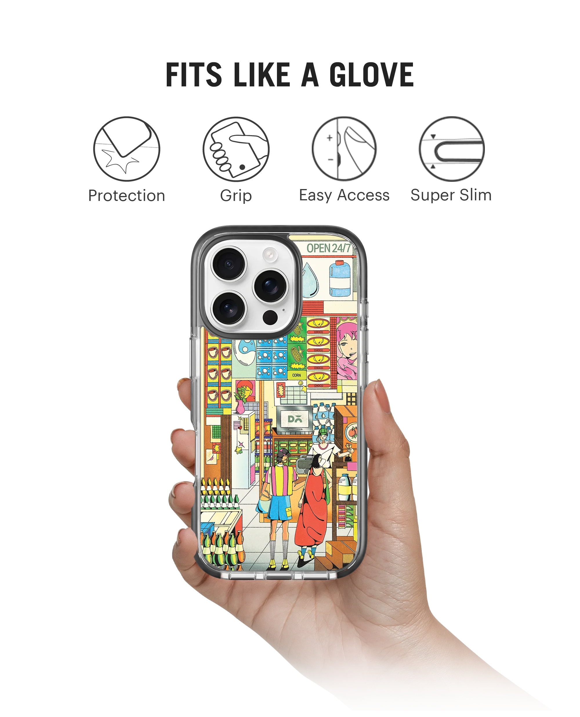 DailyObjects General Store Stride 3.0 MagSafe Case Cover For iPhone 16 Pro - Image 2