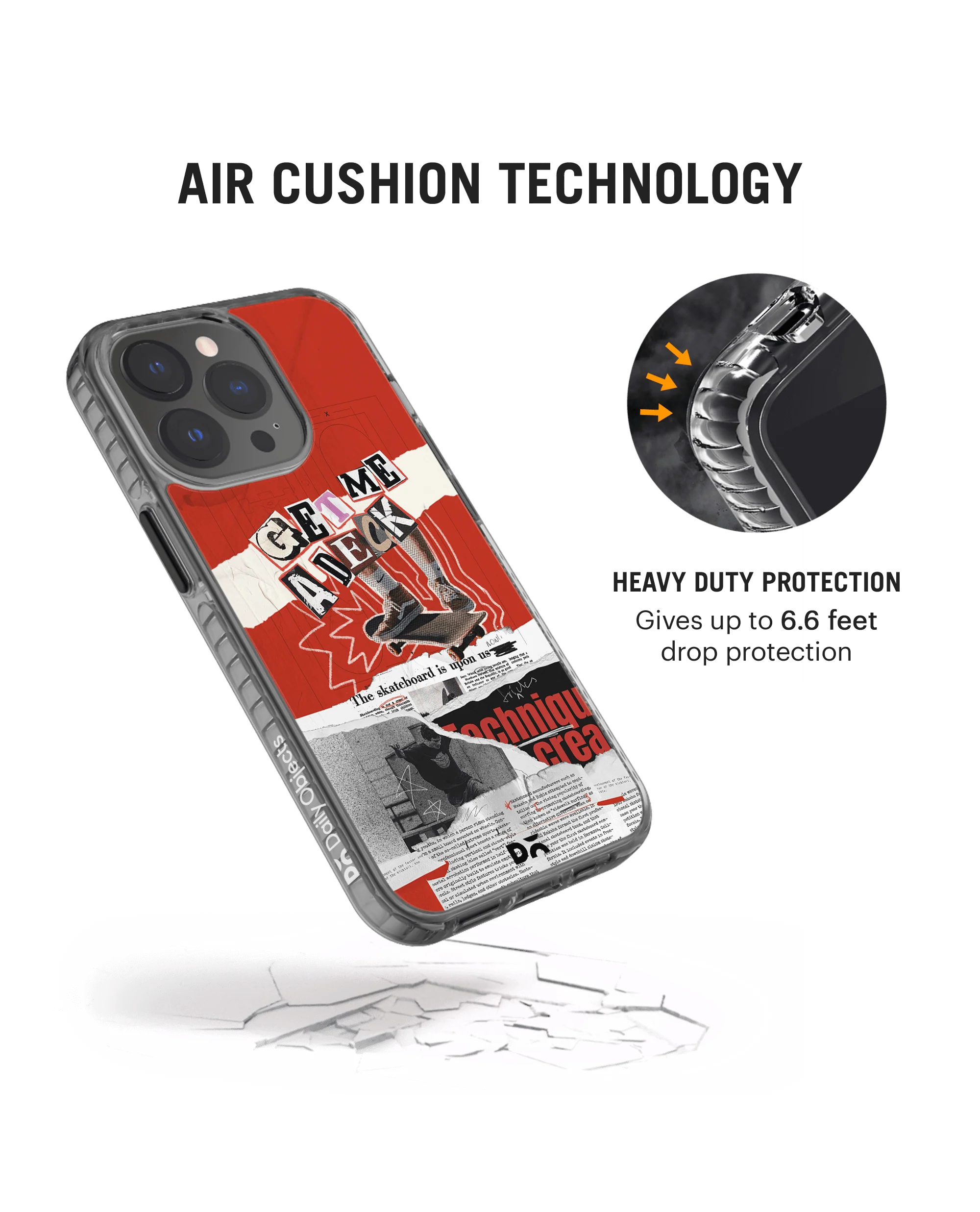 DailyObjects Get Me A Deck Stride 2.0 Case Cover For iPhone 13 Pro Max - Image 4