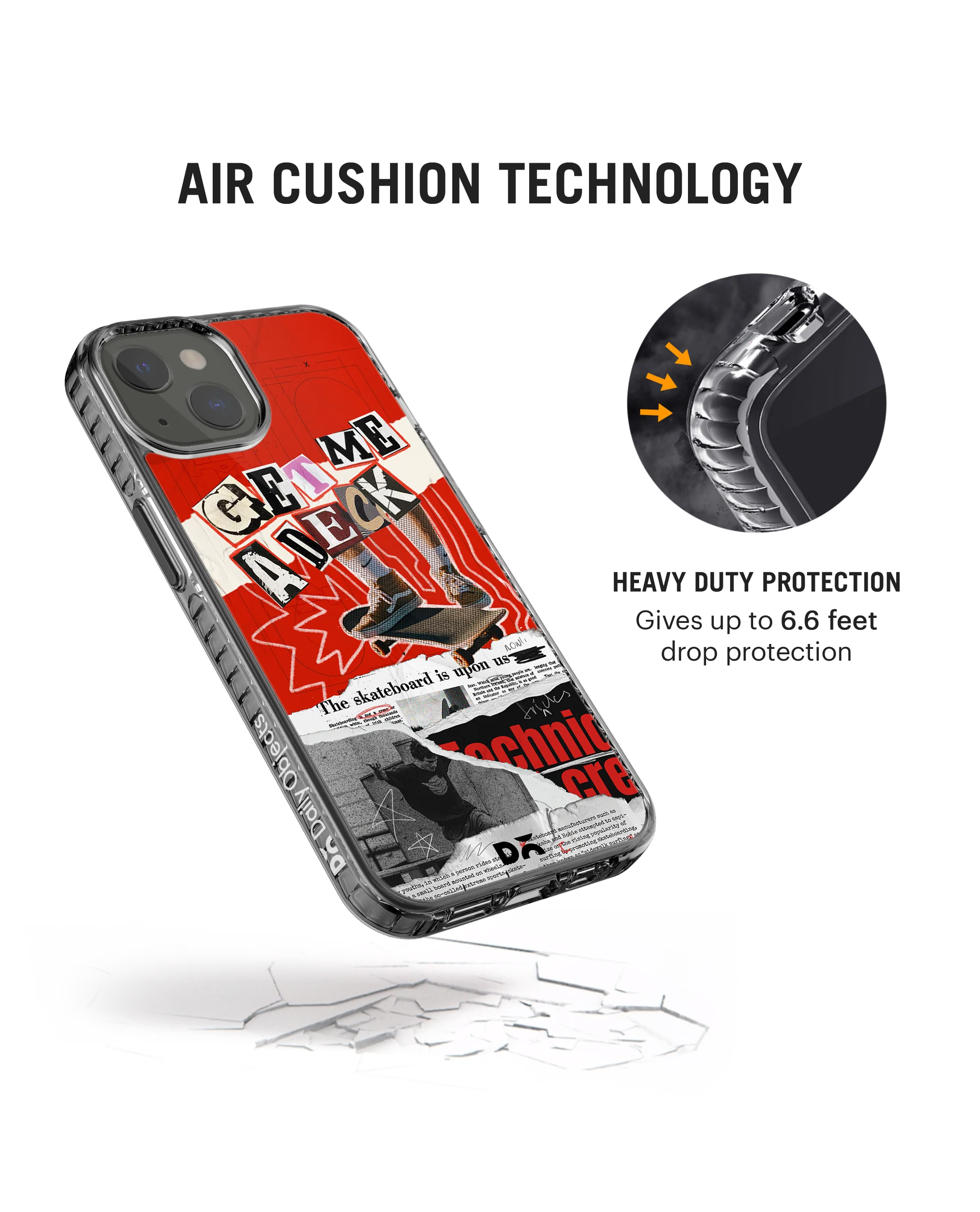 DailyObjects Get Me A Deck Stride 2.0 Phone Case Cover For iPhone 15 - Image 6