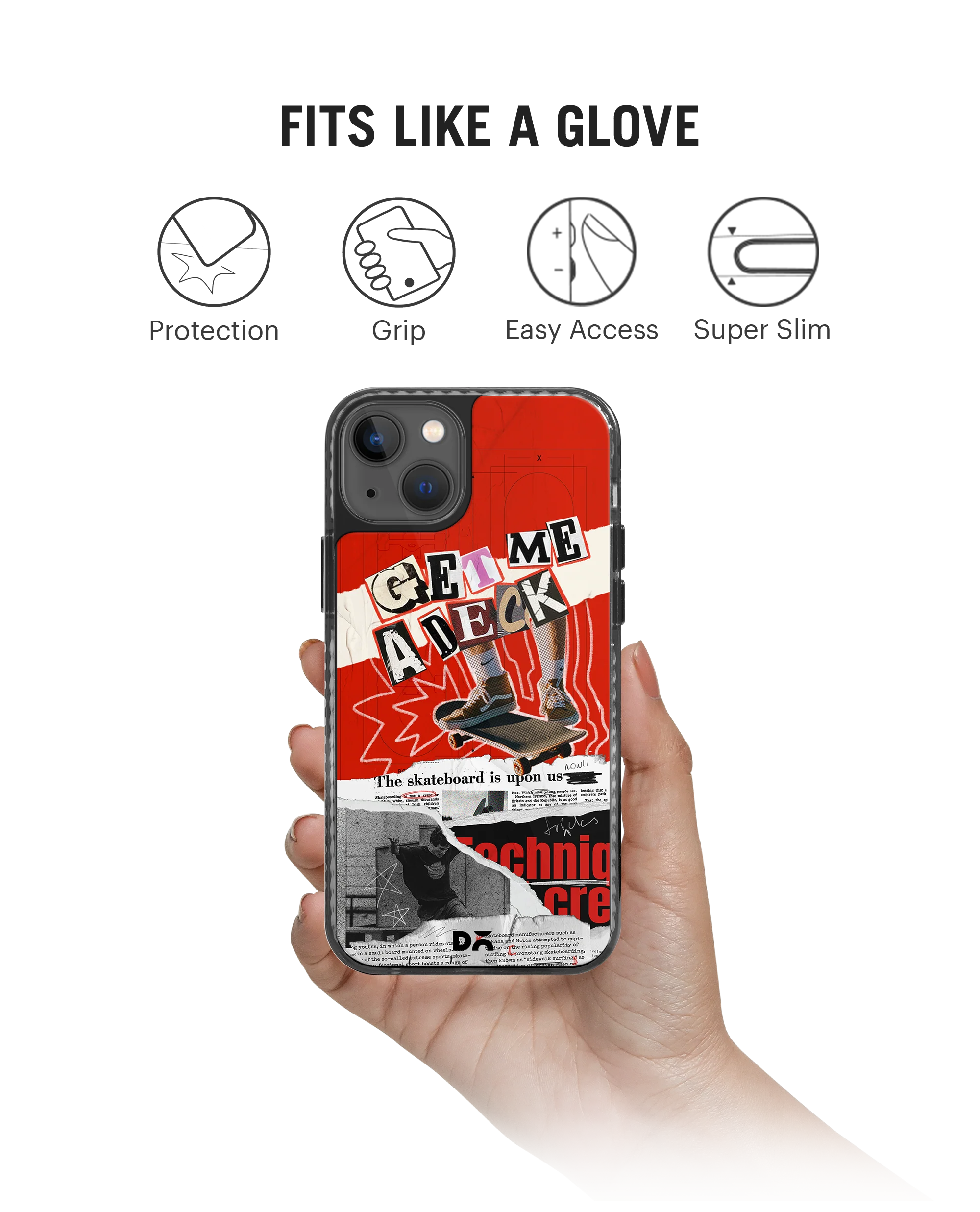 DailyObjects Get Me A Deck Stride 2.0 Phone Case Cover For iPhone 15 Plus - Image 2