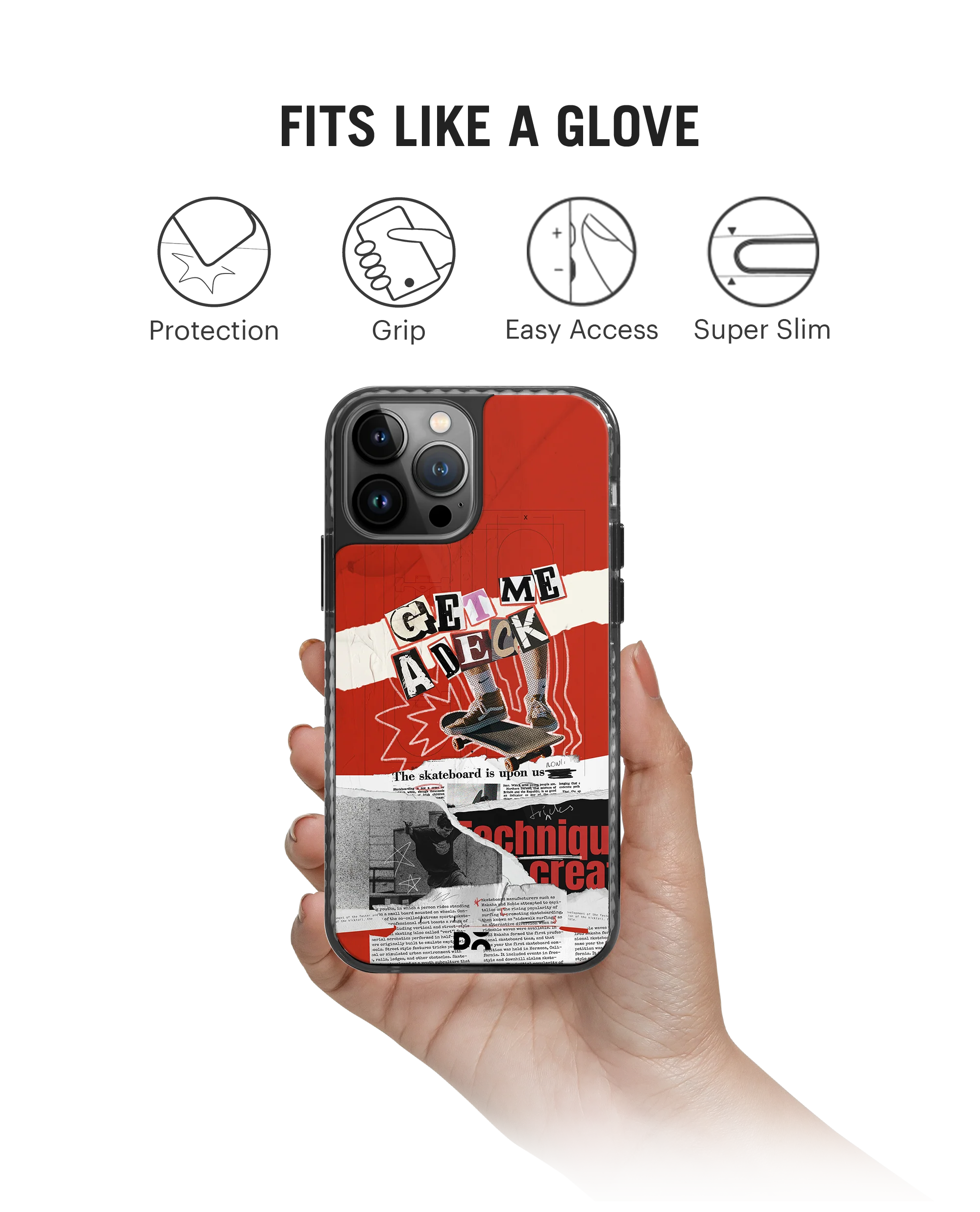 DailyObjects Get Me A Deck Stride 2.0 Phone Case Cover For iPhone 15 Pro - Image 2
