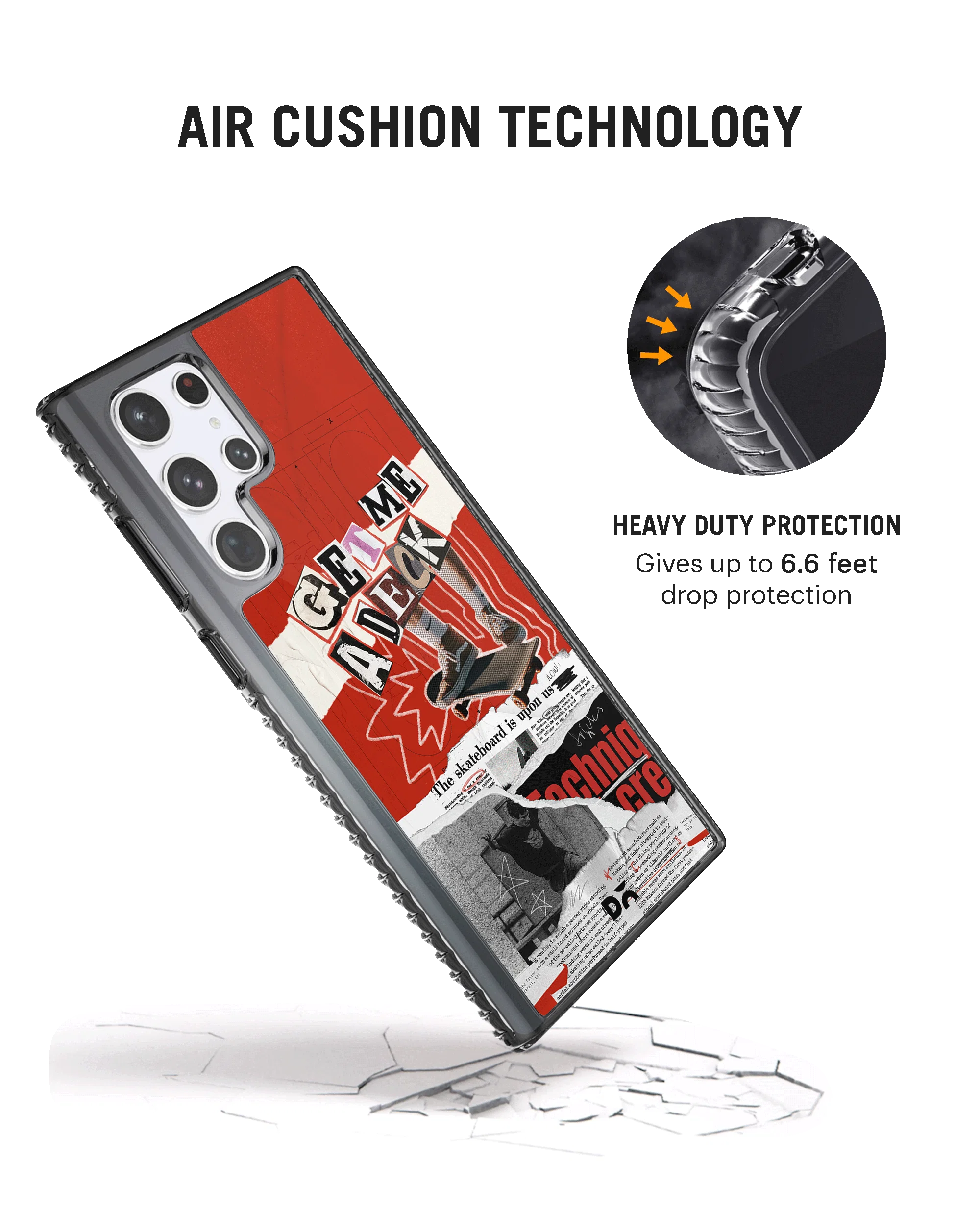 DailyObjects Get Me A Deck Stride 2.0 Case Cover For Samsung Galaxy S23 Ultra - Image 2