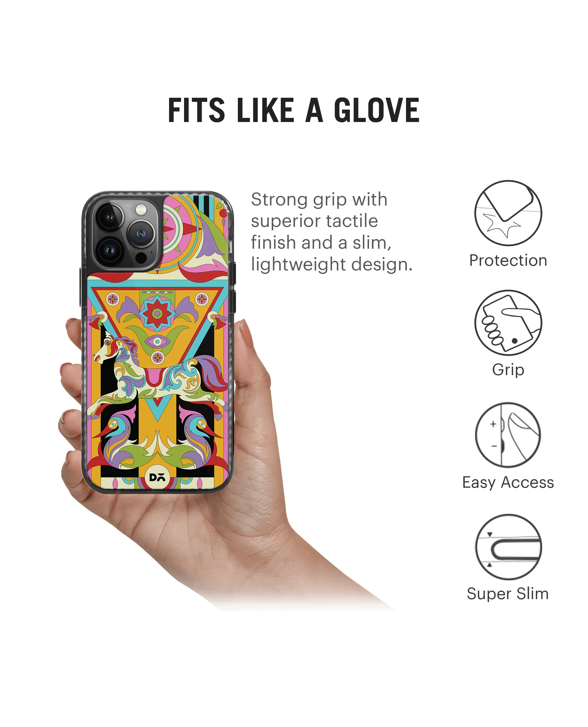DailyObjects Ghoda Mela Stride 2.0 Phone Case Cover For iPhone 14 Pro - Image 2