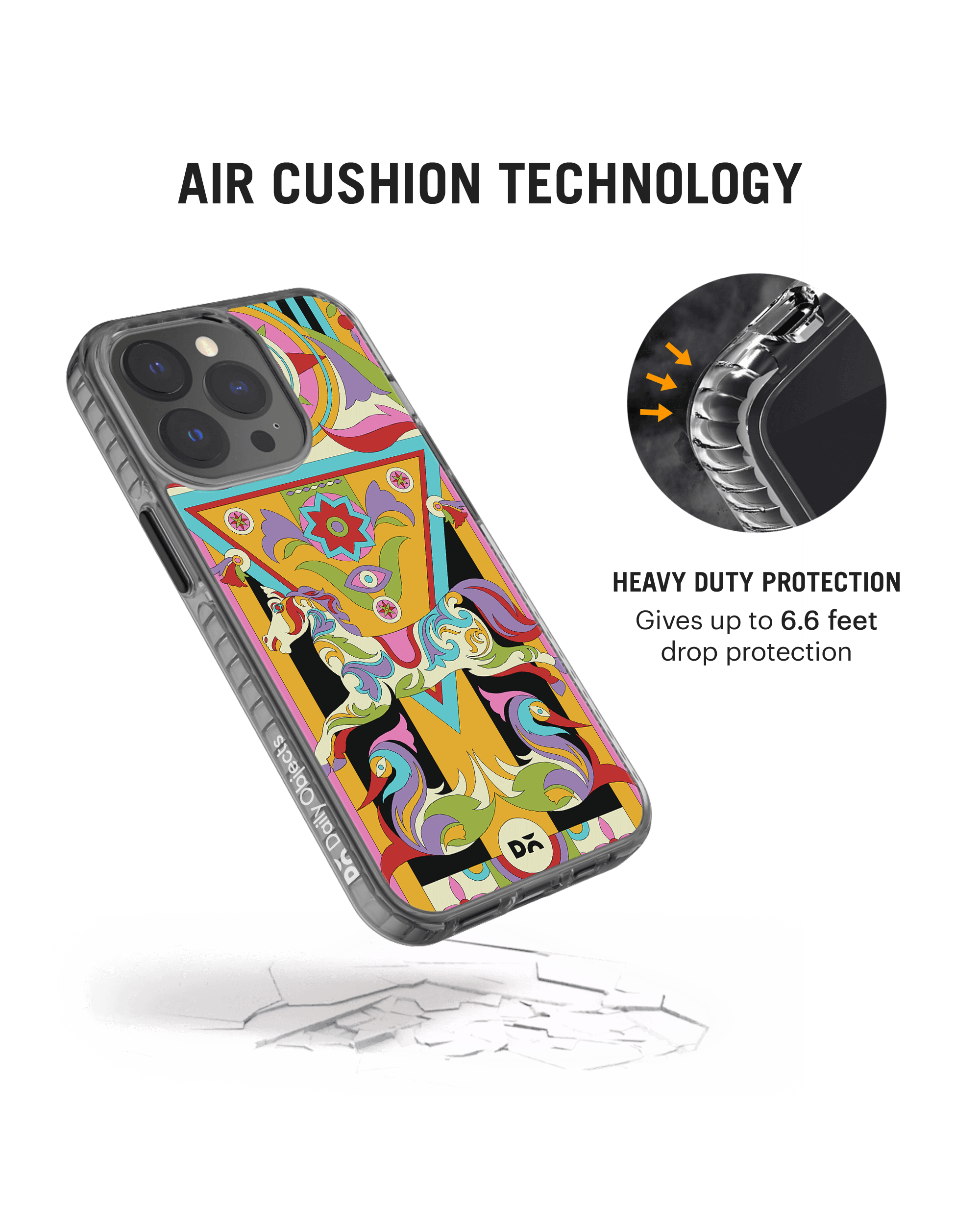 DailyObjects Ghoda Mela Stride 2.0 Phone Case Cover For iPhone 14 Pro - Image 5