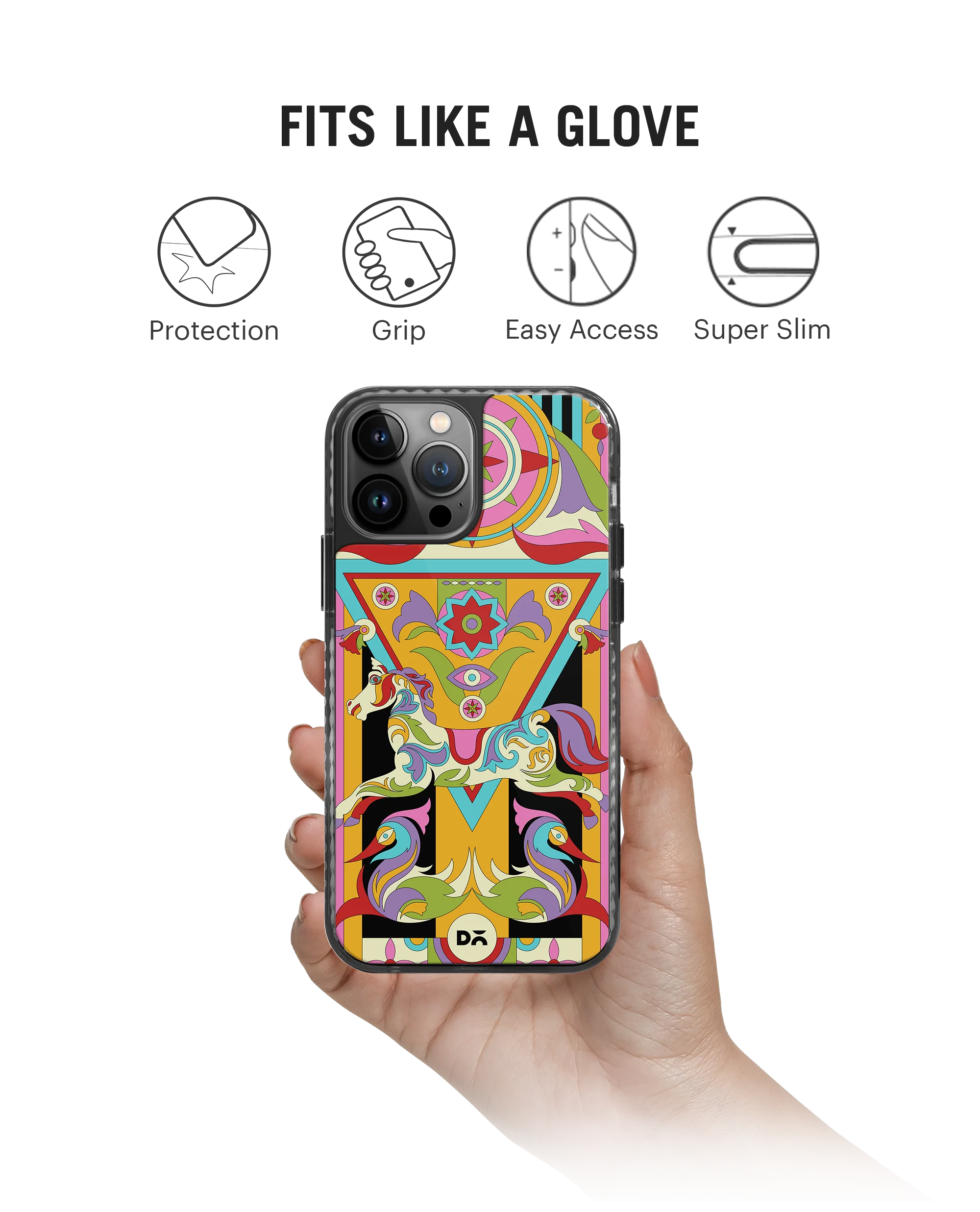 DailyObjects Ghoda Mela Stride 2.0 Phone Case Cover For iPhone 15 Pro Max - Image 2