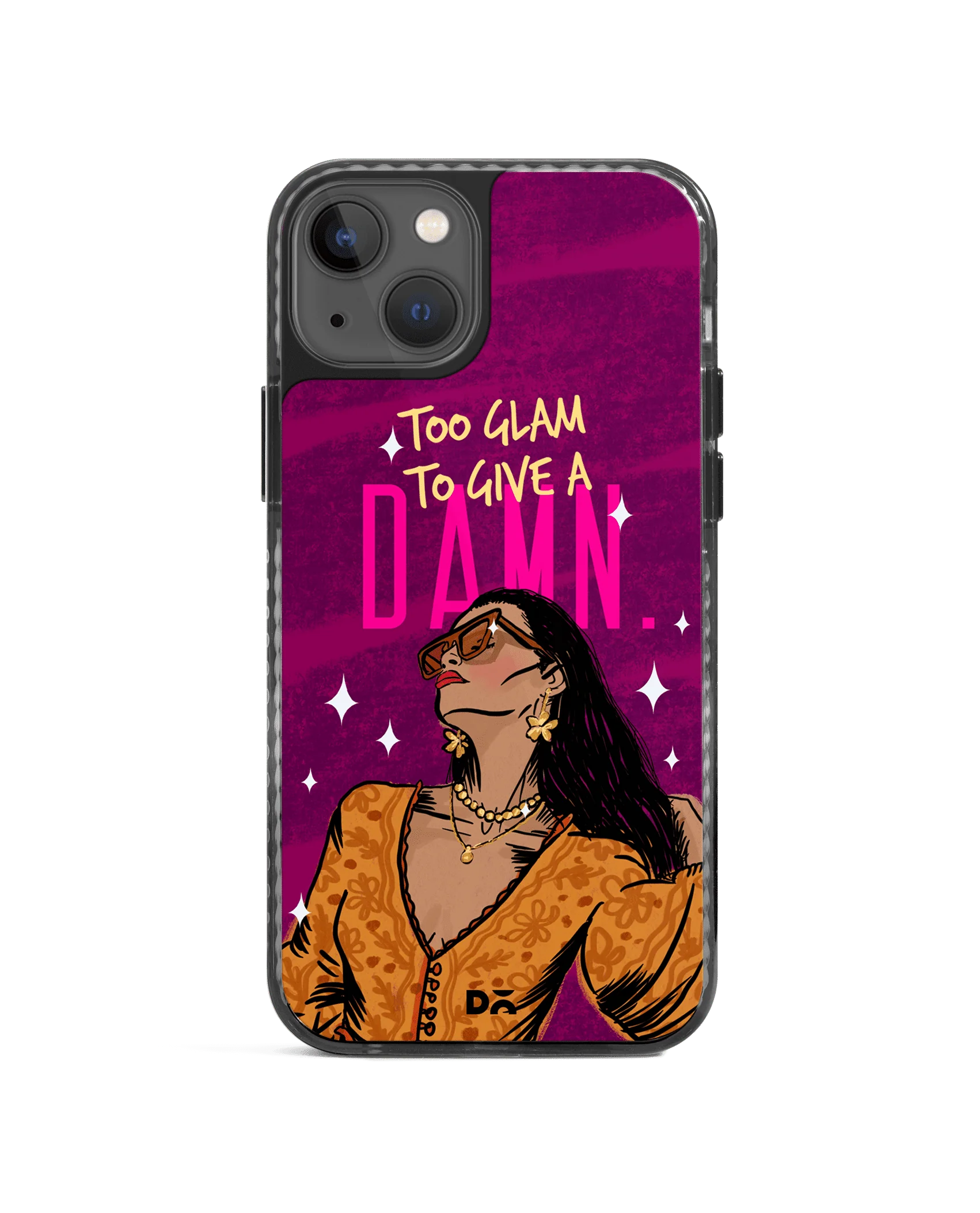 DailyObjects Glam No Damn Stride 2.0 Case Cover For iPhone 13 Mini