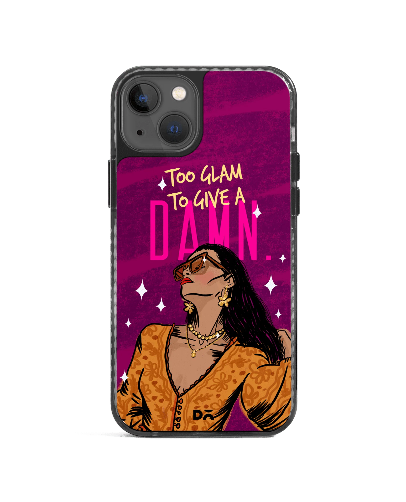 DailyObjects Glam No Damn Stride 2.0 Phone Case Cover For iPhone 14