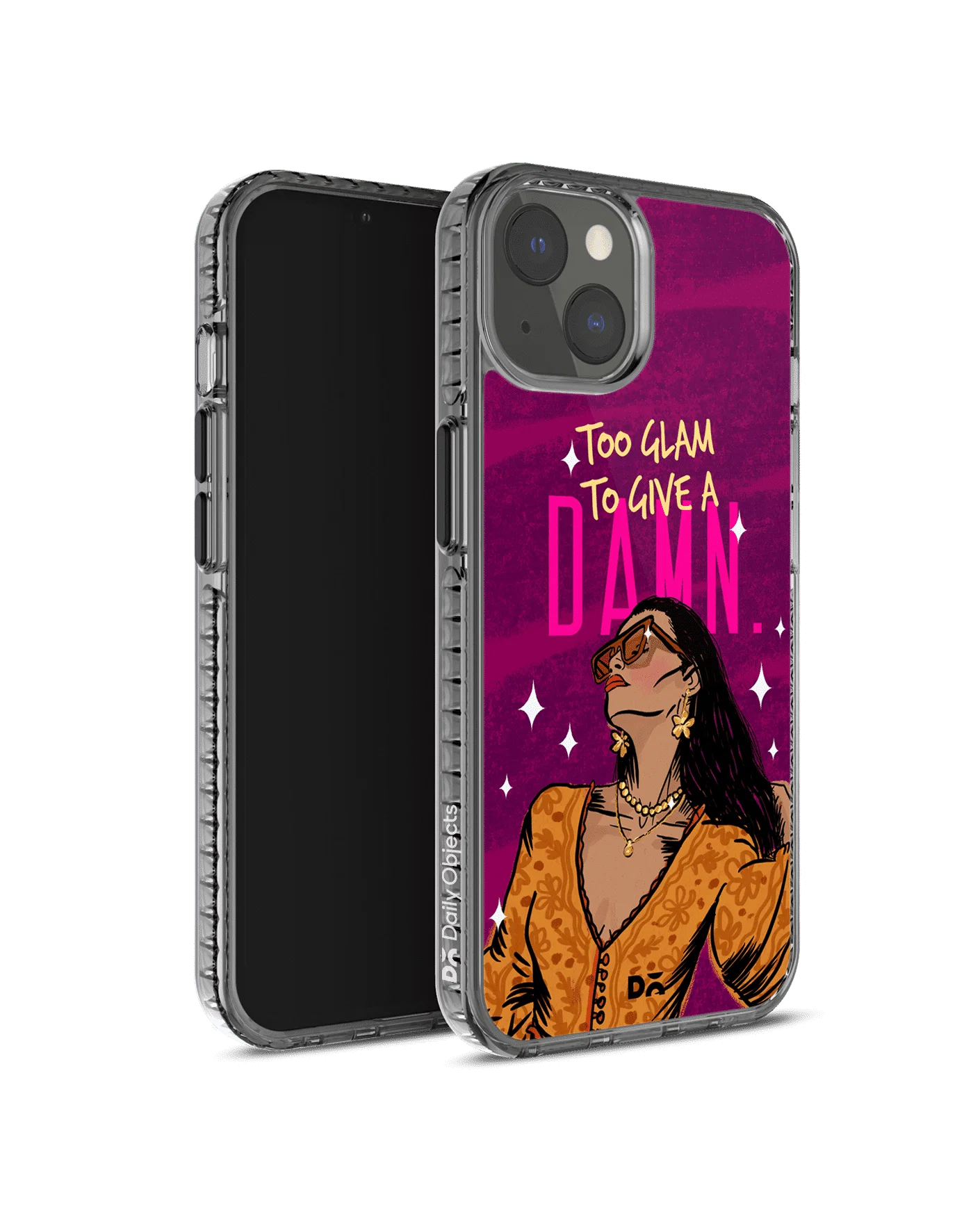 DailyObjects Glam No Damn Stride 2.0 Phone Case Cover For iPhone 14 - Image 2