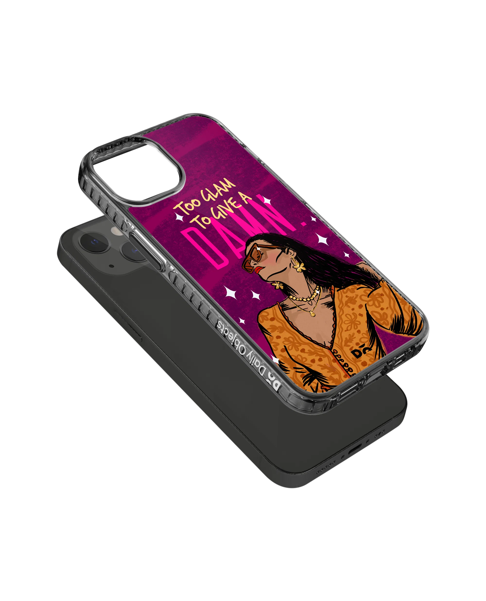 DailyObjects Glam No Damn Stride 2.0 Phone Case Cover For iPhone 14 - Image 4