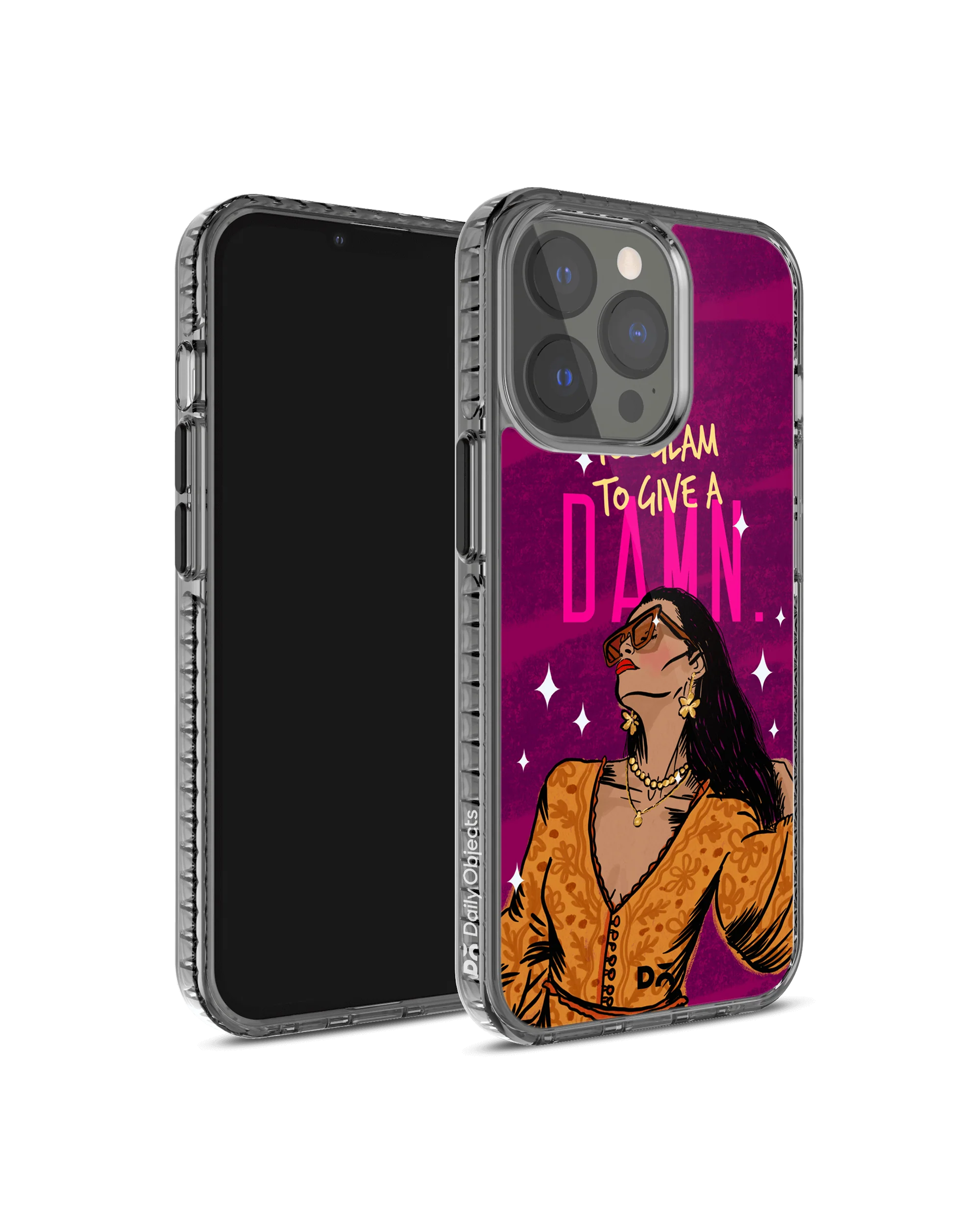 DailyObjects Glam No Damn Stride 2.0 Phone Case Cover For iPhone 14 Pro - Image 3