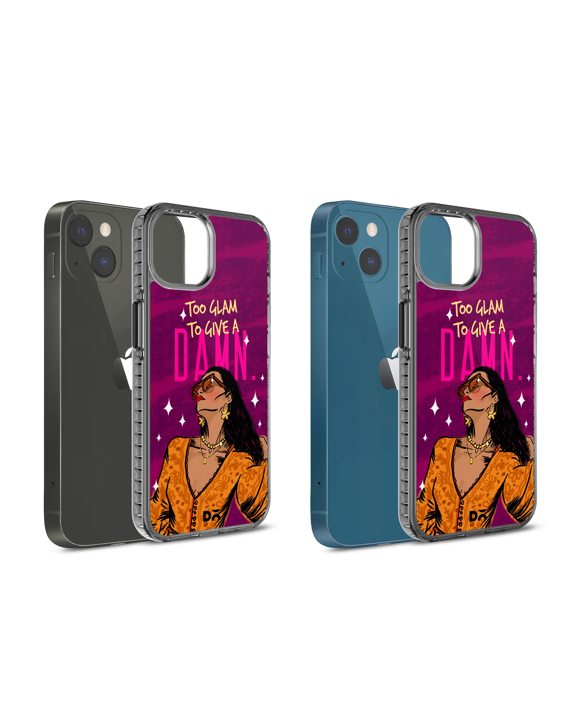 DailyObjects Glam No Damn Stride 2.0 Phone Case Cover For iPhone 15 - Image 5