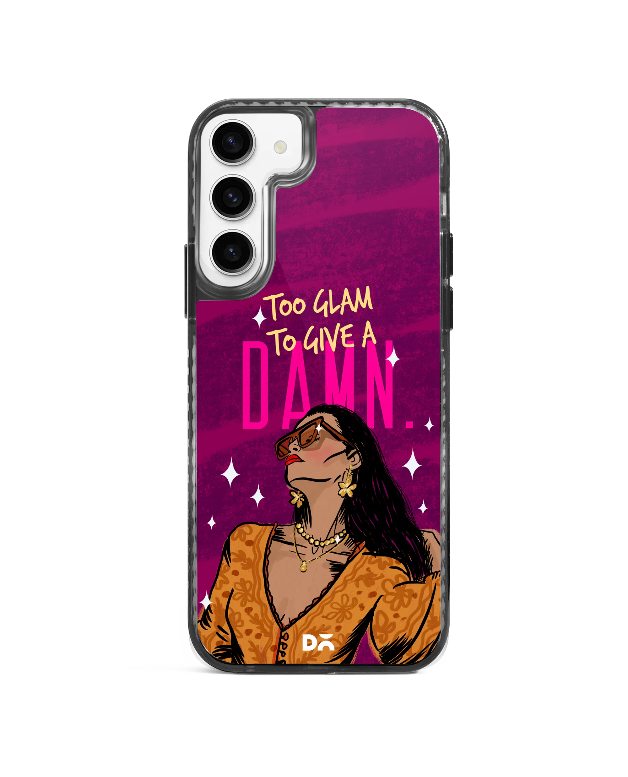 DailyObjects Glam No Damn Stride 2.0 Case Cover For Samsung Galaxy S23